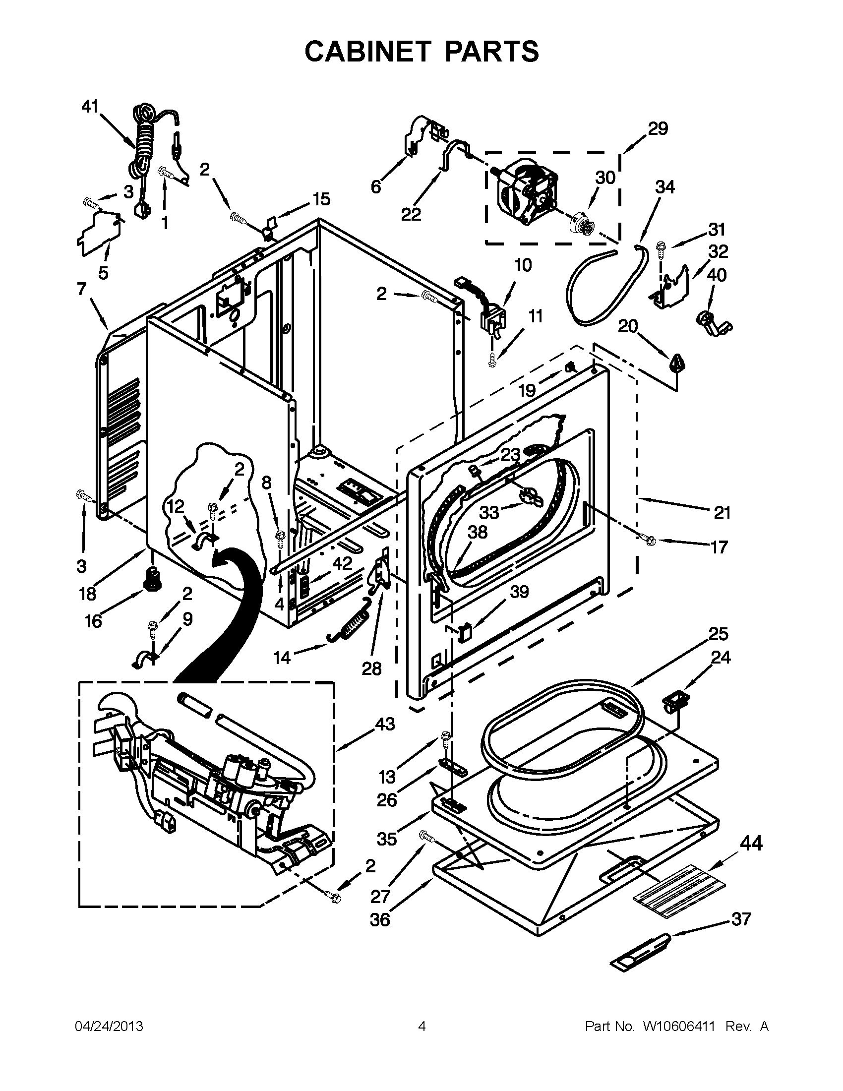 02 - CABINET PARTS