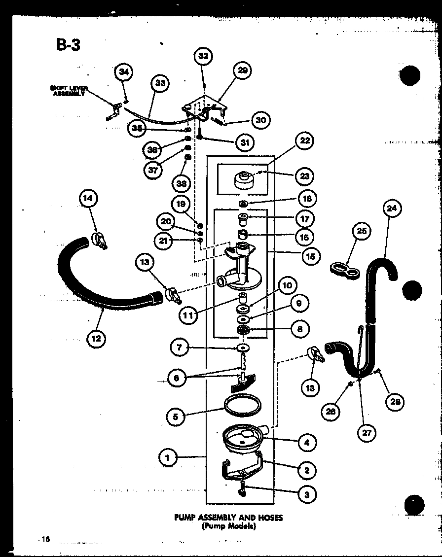 03 - PUMP ASSY AND HOSES (PUMP MODELS)