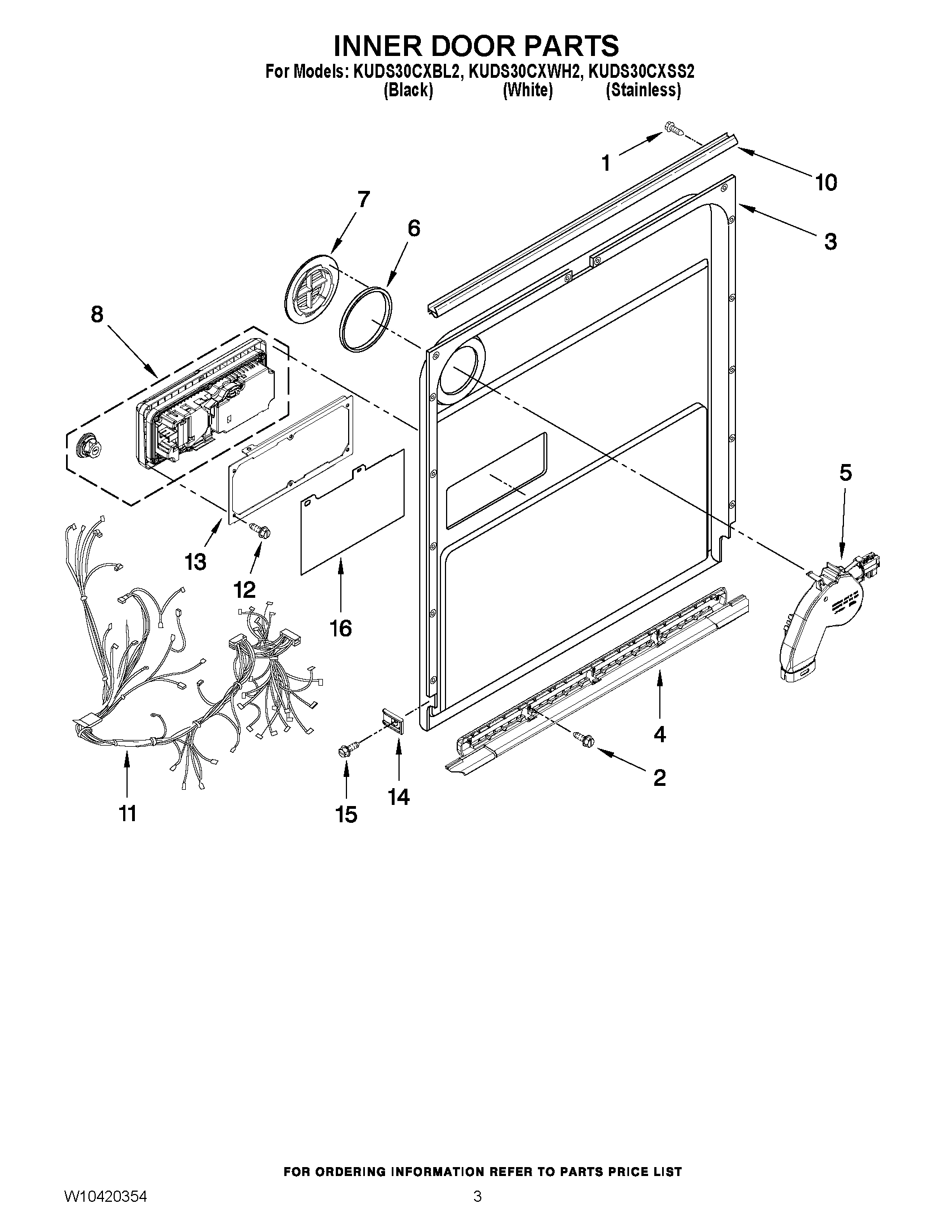03 - INNER DOOR PARTS