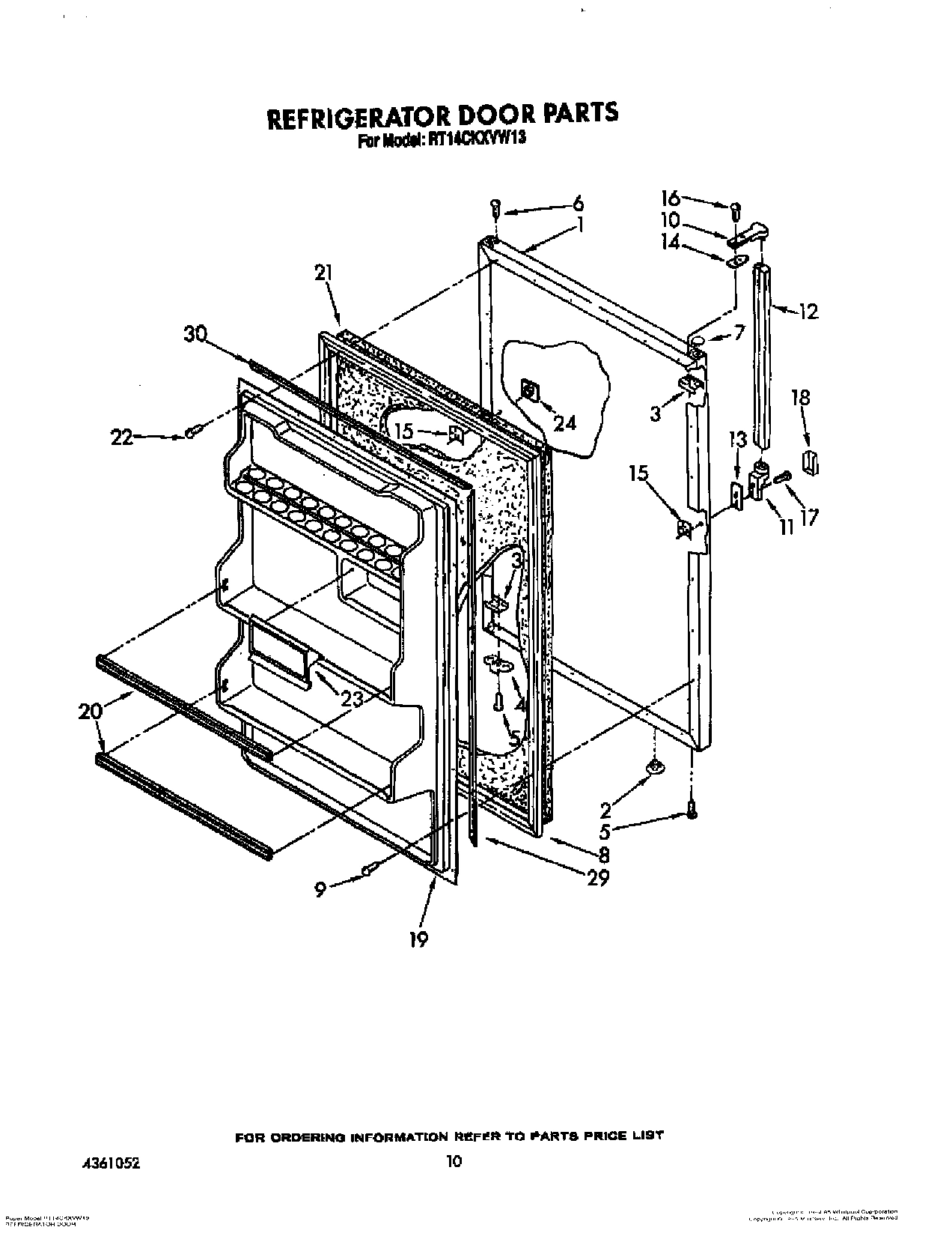 08 - REFRIGERATOR DOOR, LIT/OPTIONAL