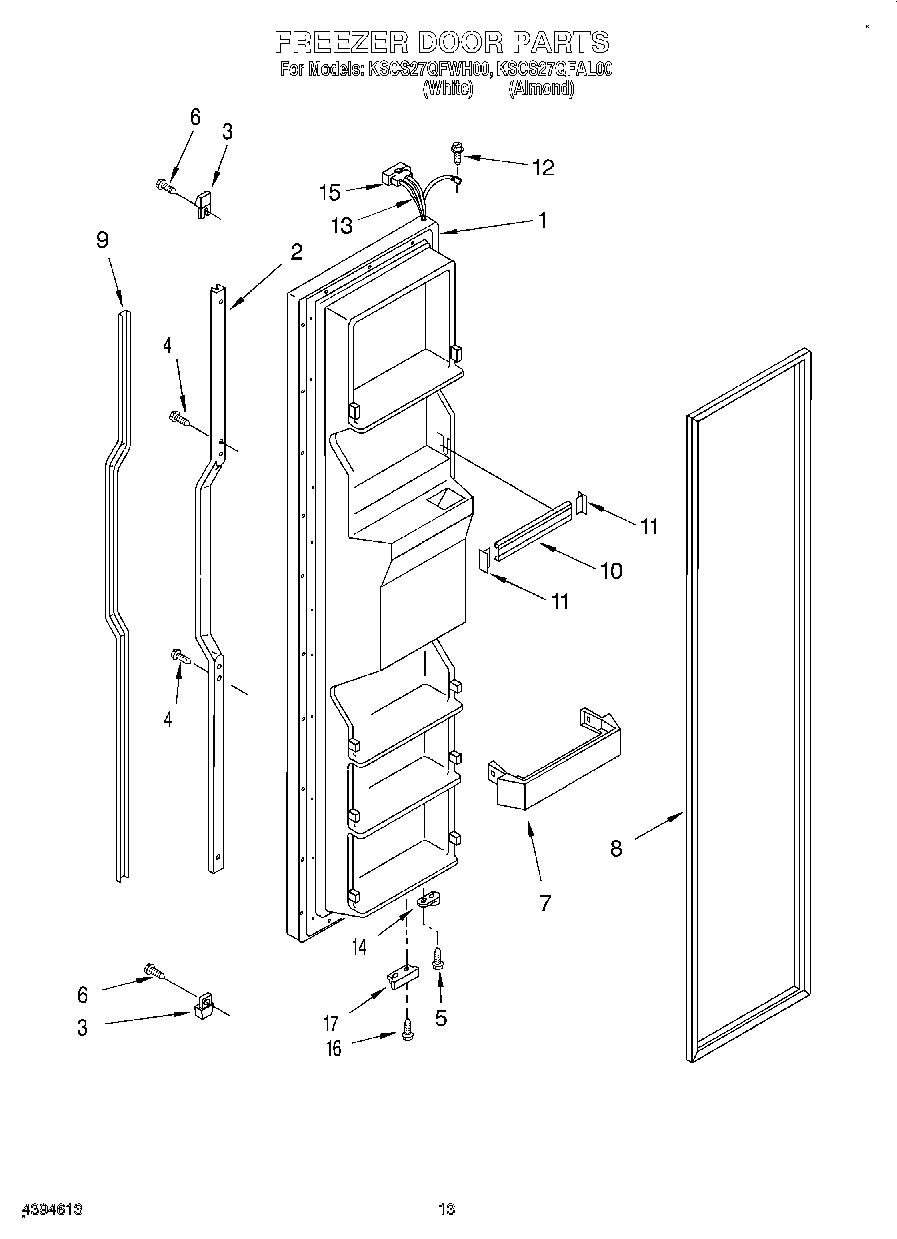 08 - FREEZER DOOR