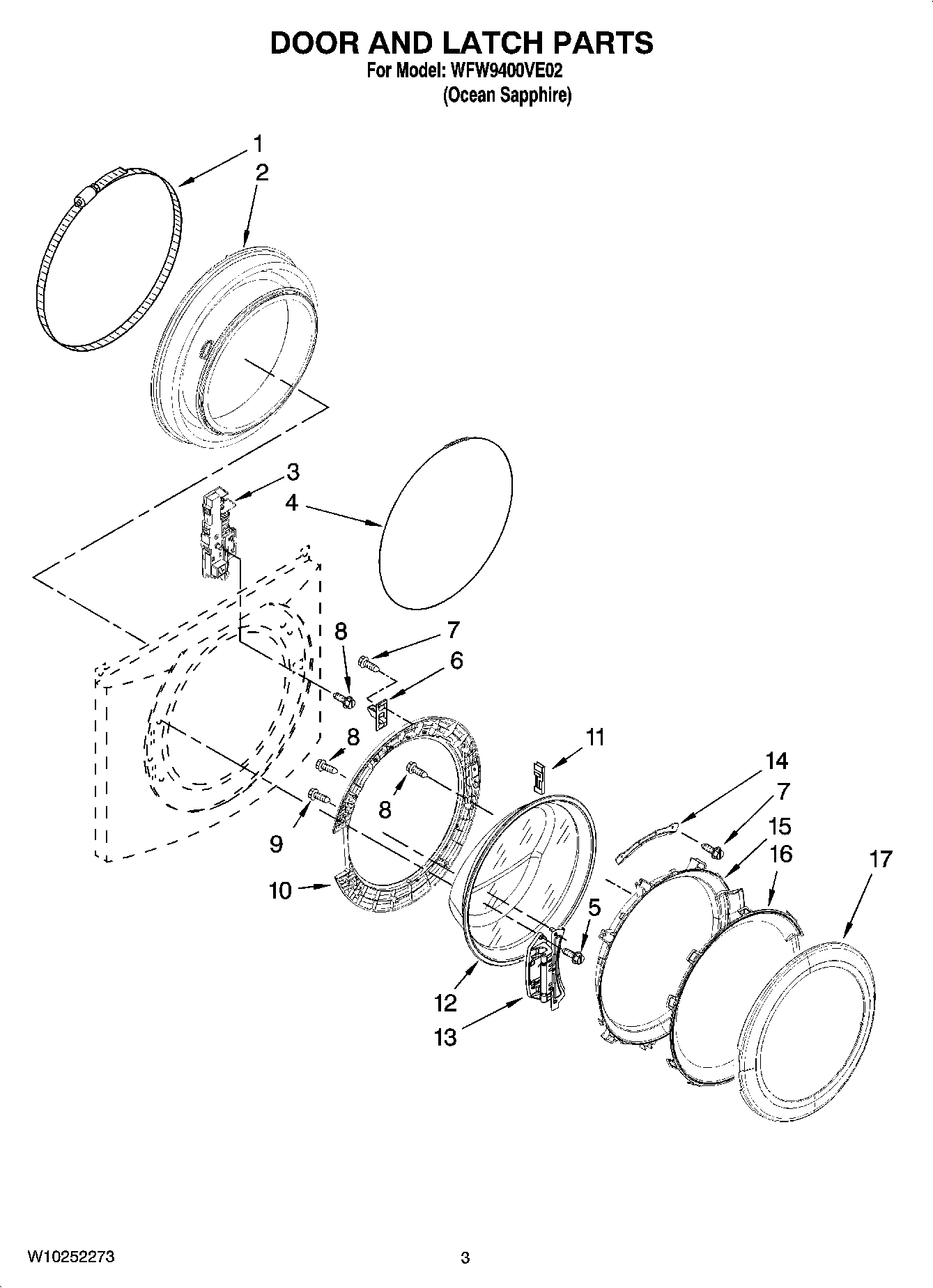 02 - DOOR AND LATCH PARTS