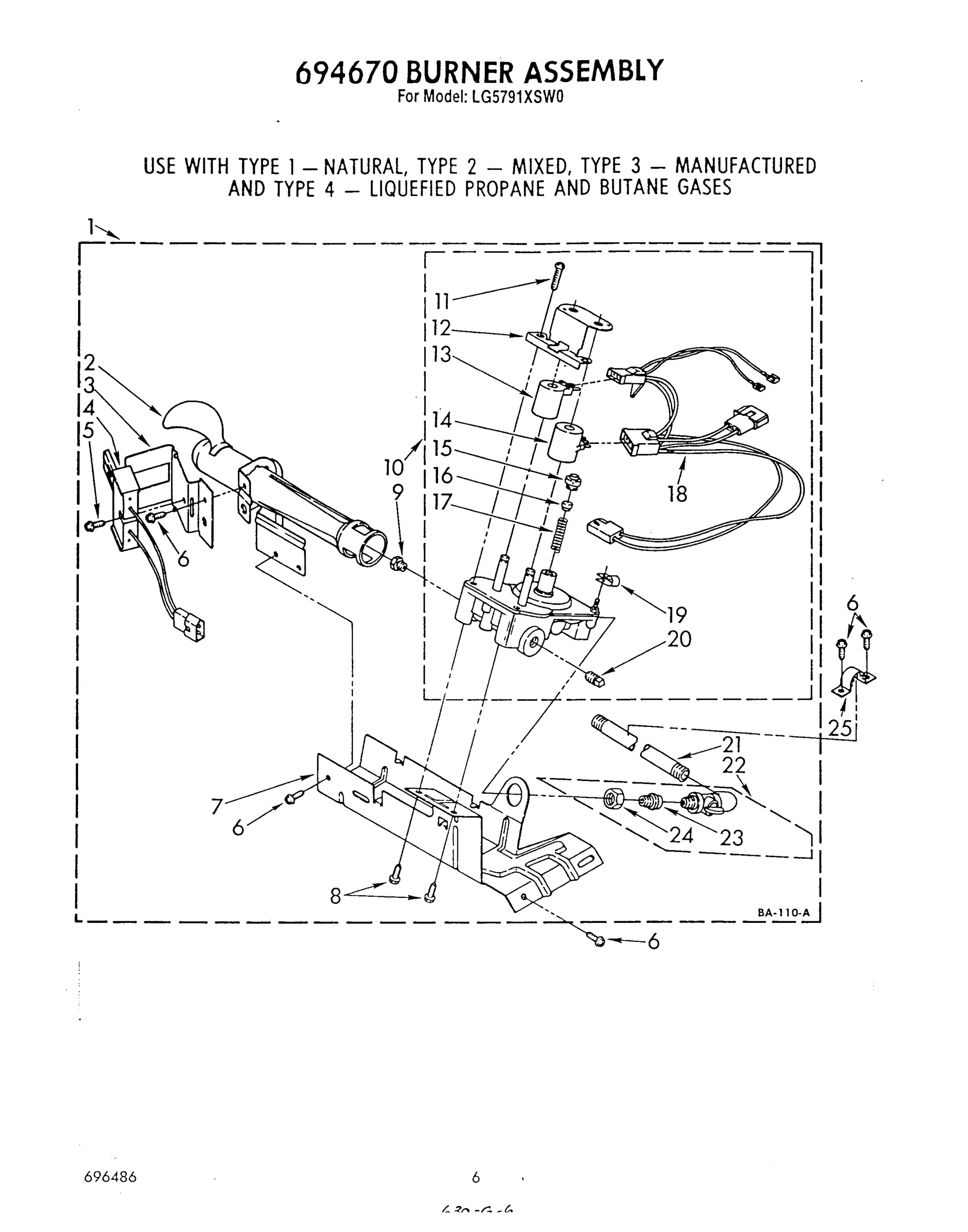 04 - 694670 BURNER