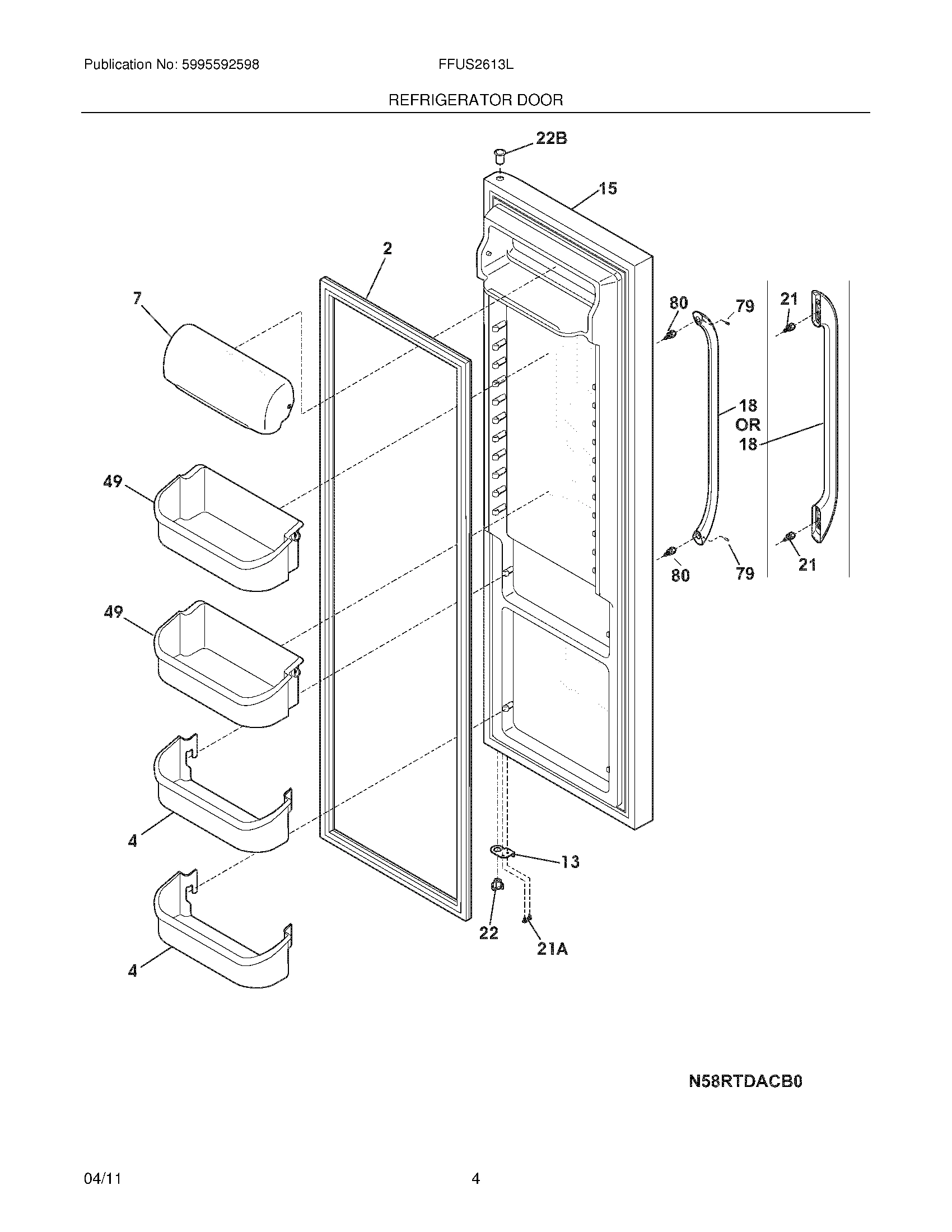 05 - REFRIGERATOR DOOR