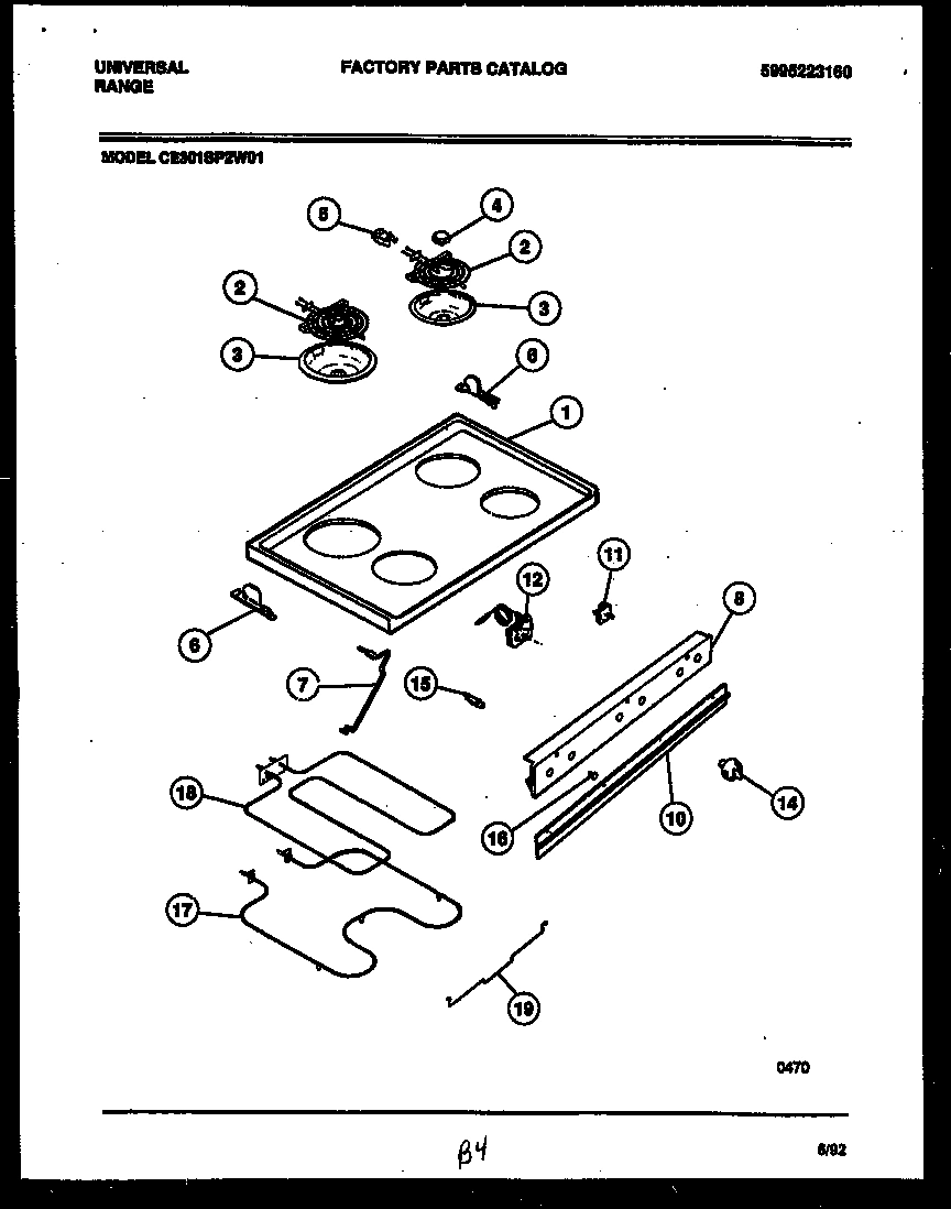 05 - COOKTOP AND BROILER PARTS