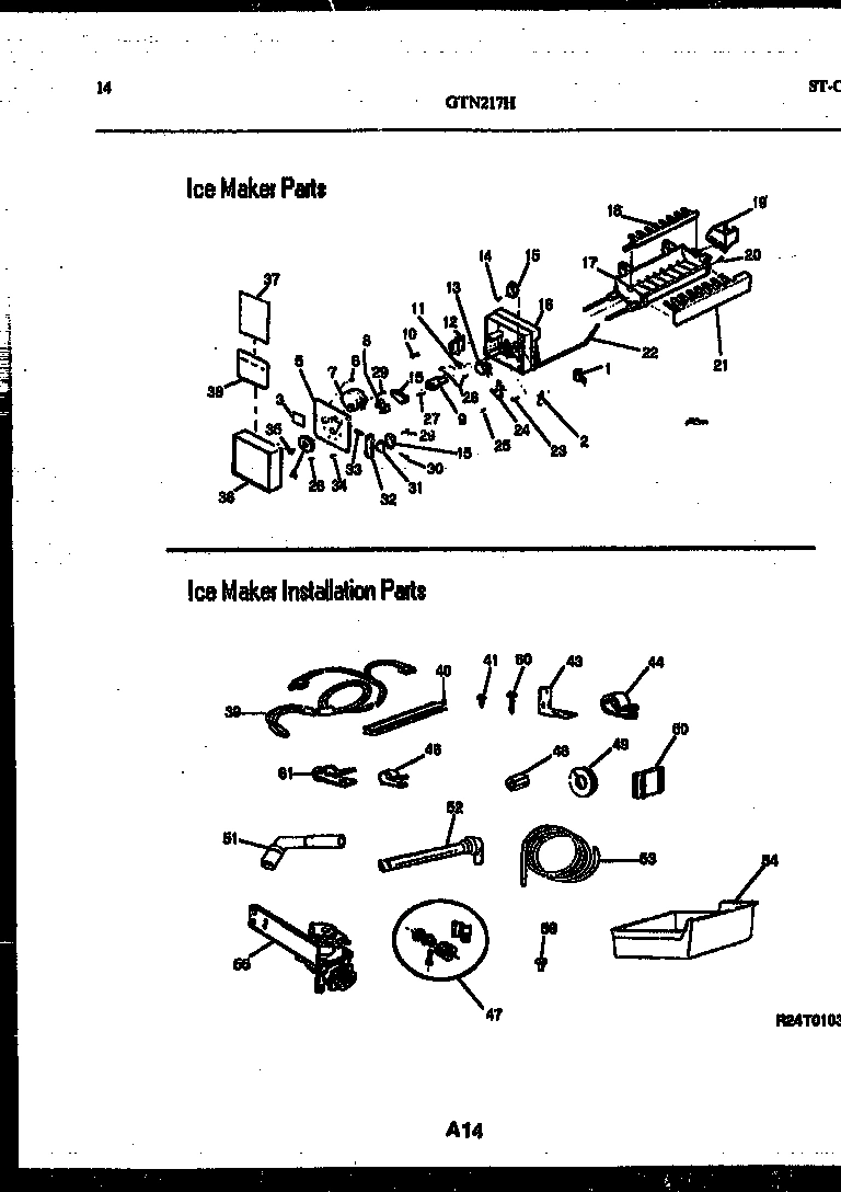 08 - ICE MAKER AND INSTALLATION PARTS