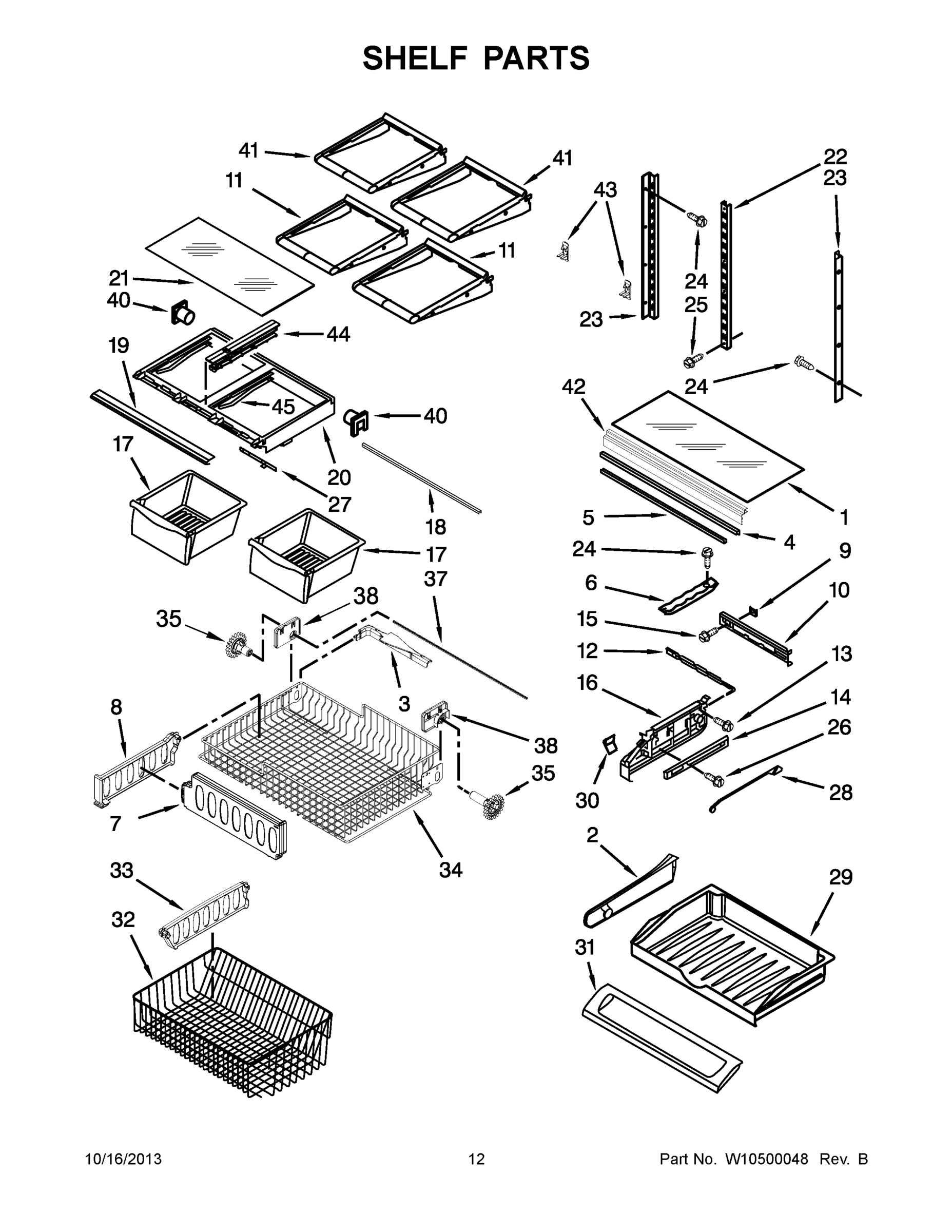 07 - SHELF PARTS