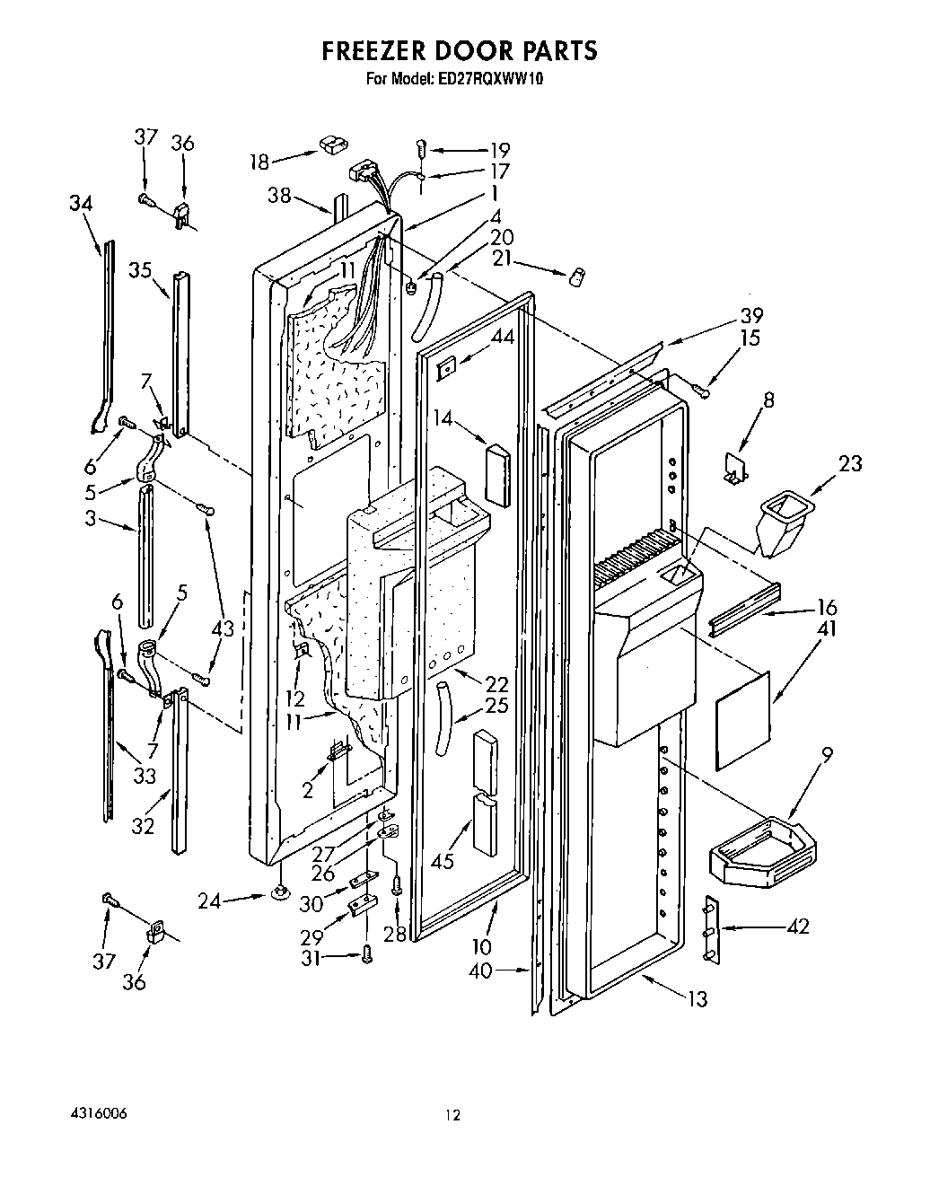 08 - FREEZER DOOR