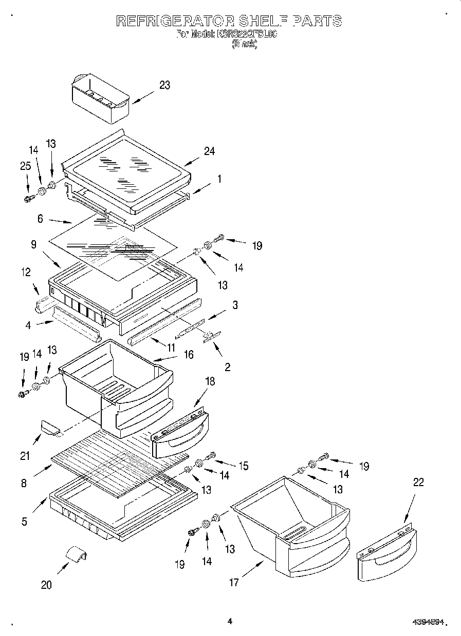 03 - REFRIGERATOR SHELF
