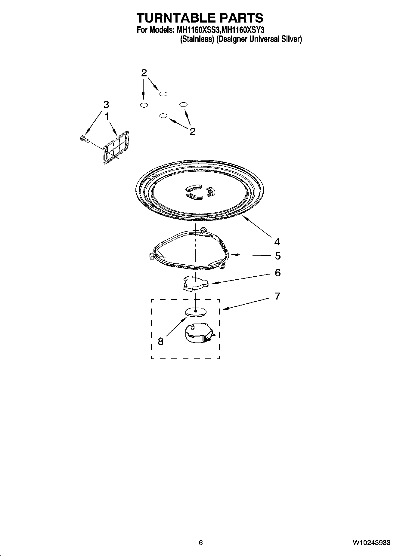 05 - TURNTABLE PARTS