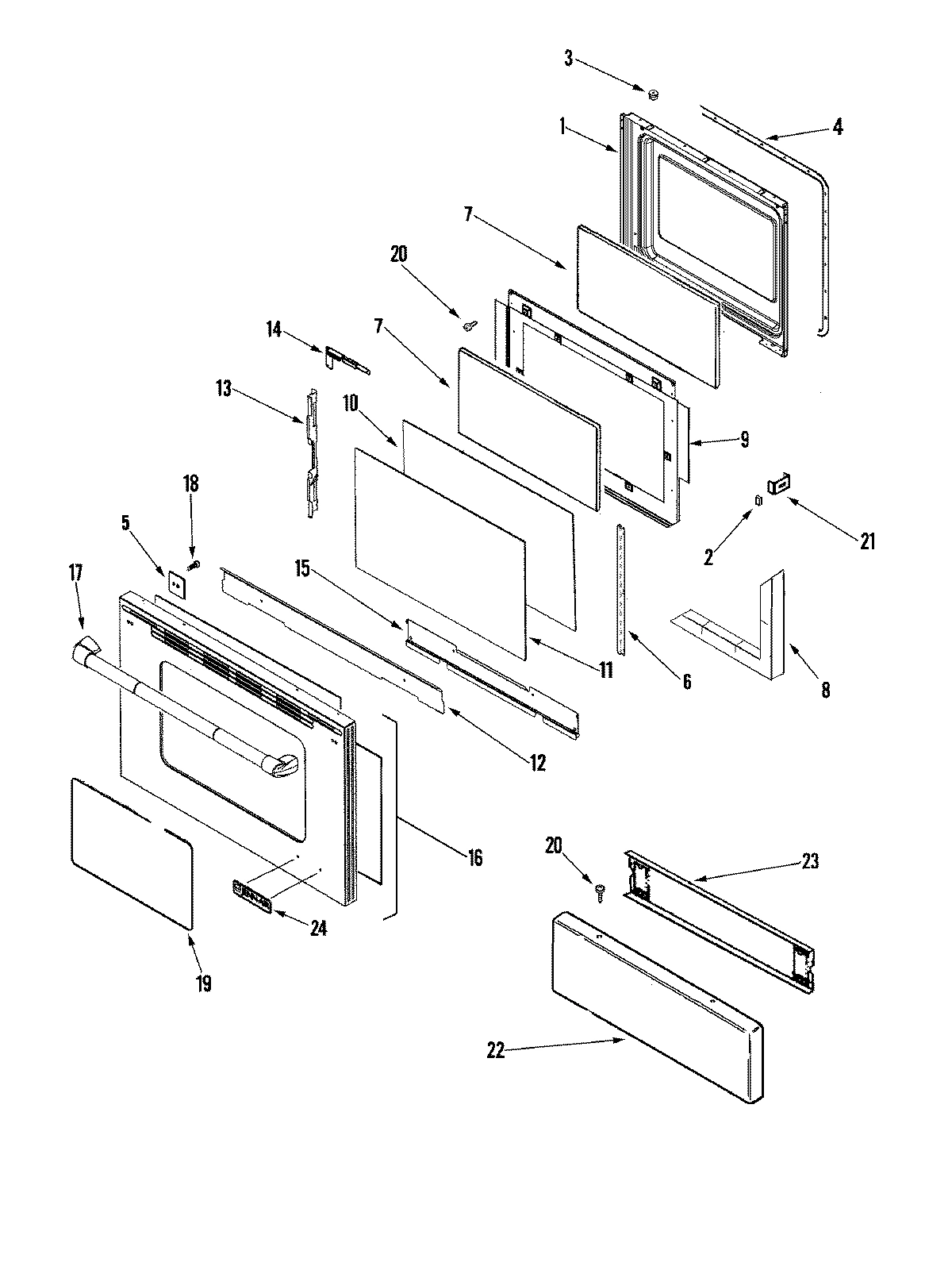 05 - DOOR/ACCESS PANEL (SER PRE 11)