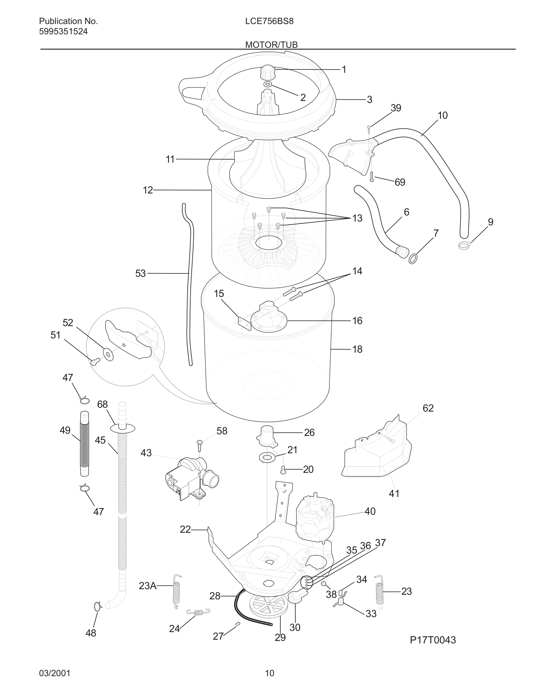 11 - MOTOR/TUB