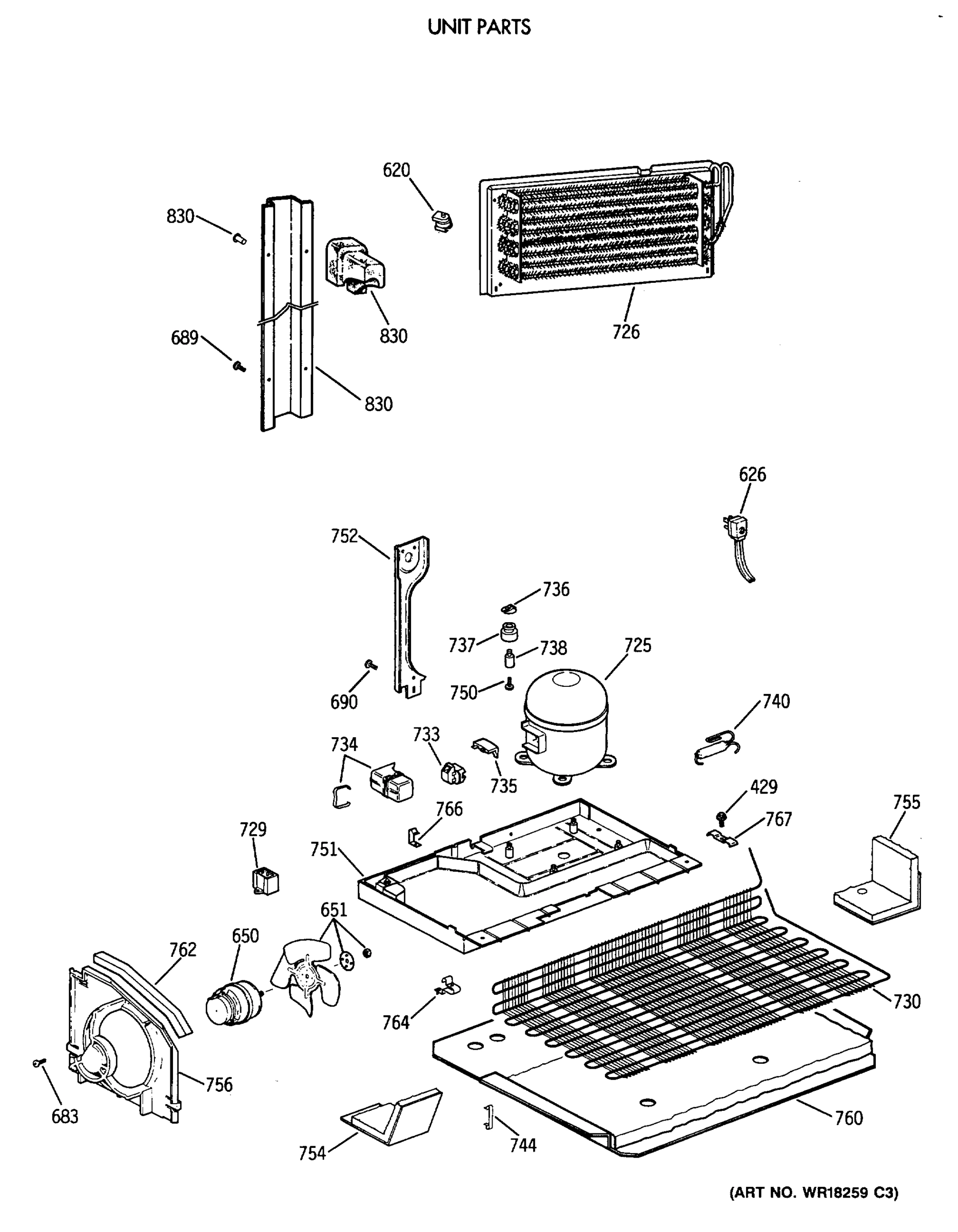 UNIT PARTS