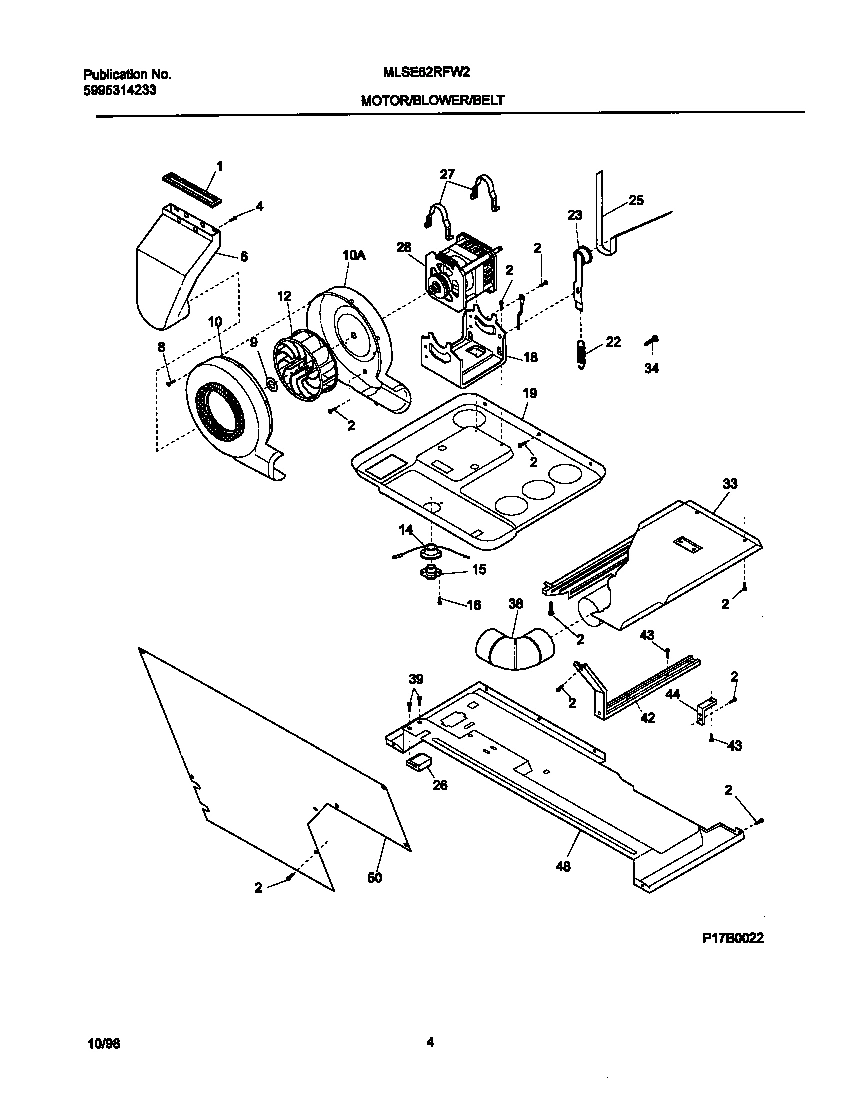 03 - P17B0022 DRY MTR,BELT