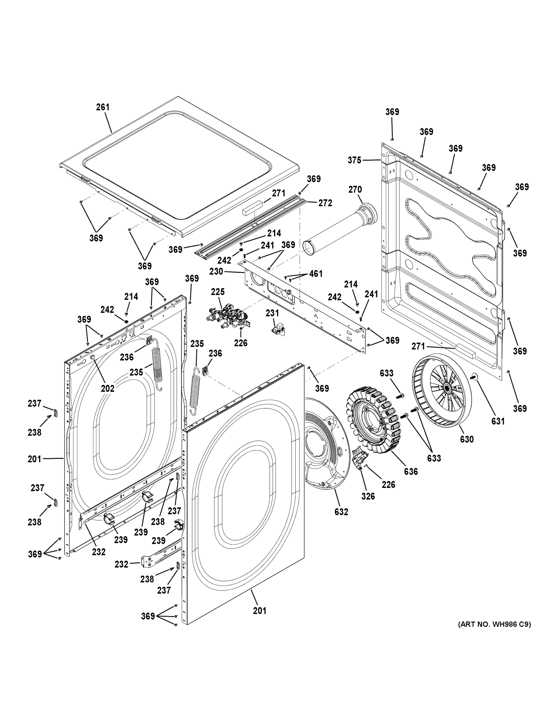 CABINET & TOP PANEL
