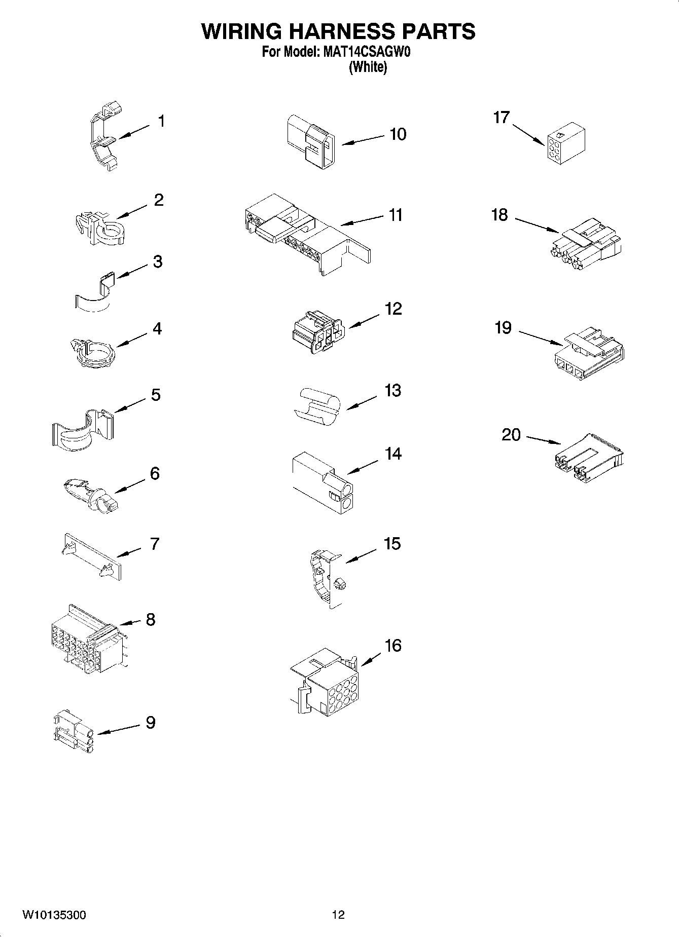 08 - WIRING HARNESS PARTS