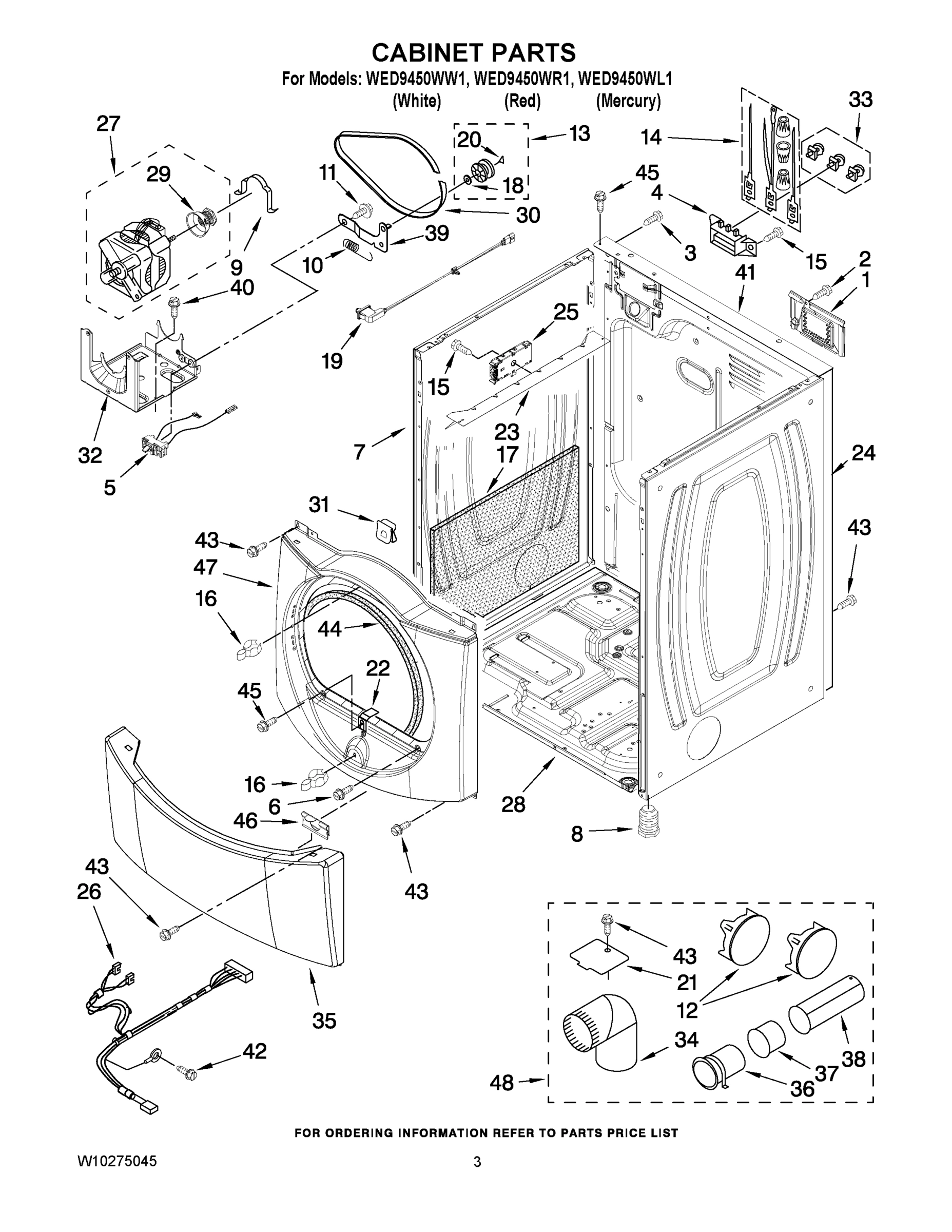 02 - CABINET PARTS
