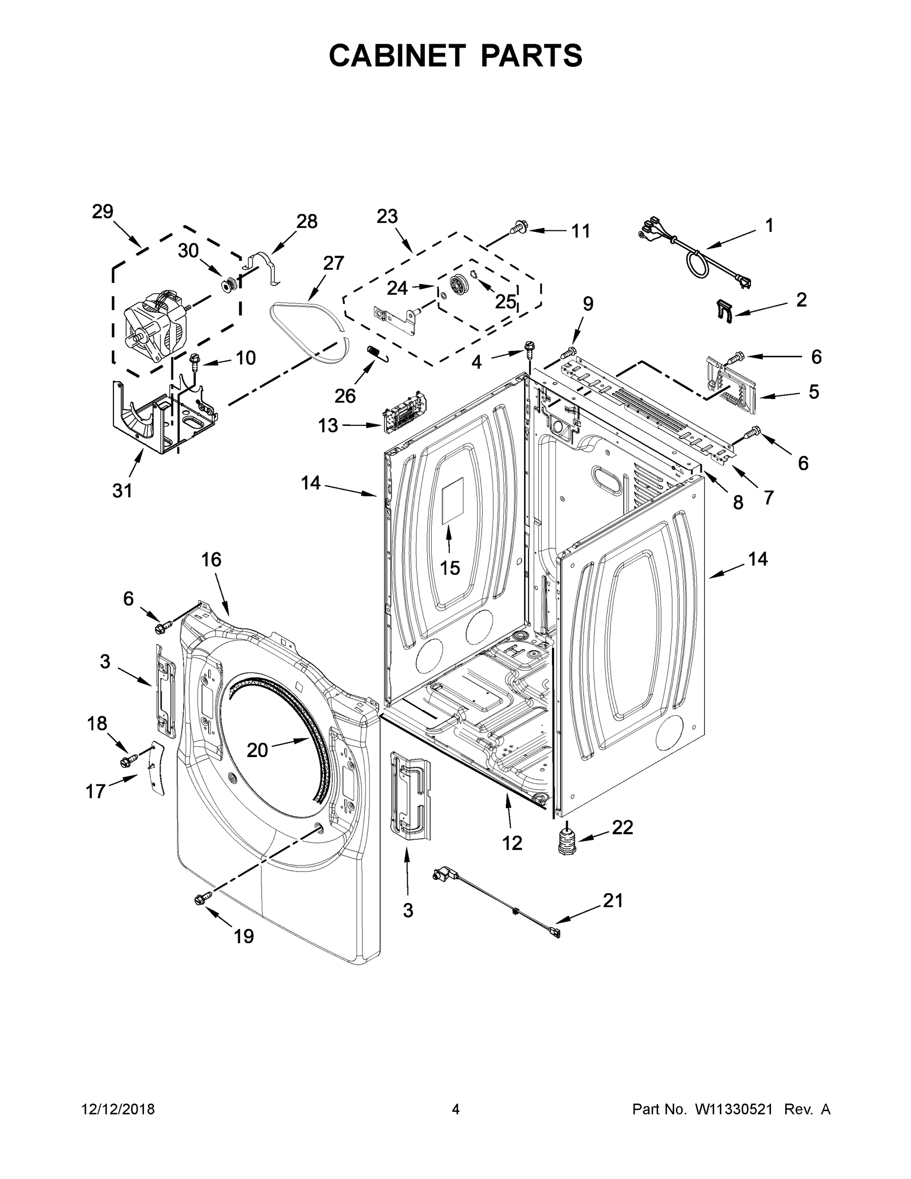 03 - CABINET PARTS