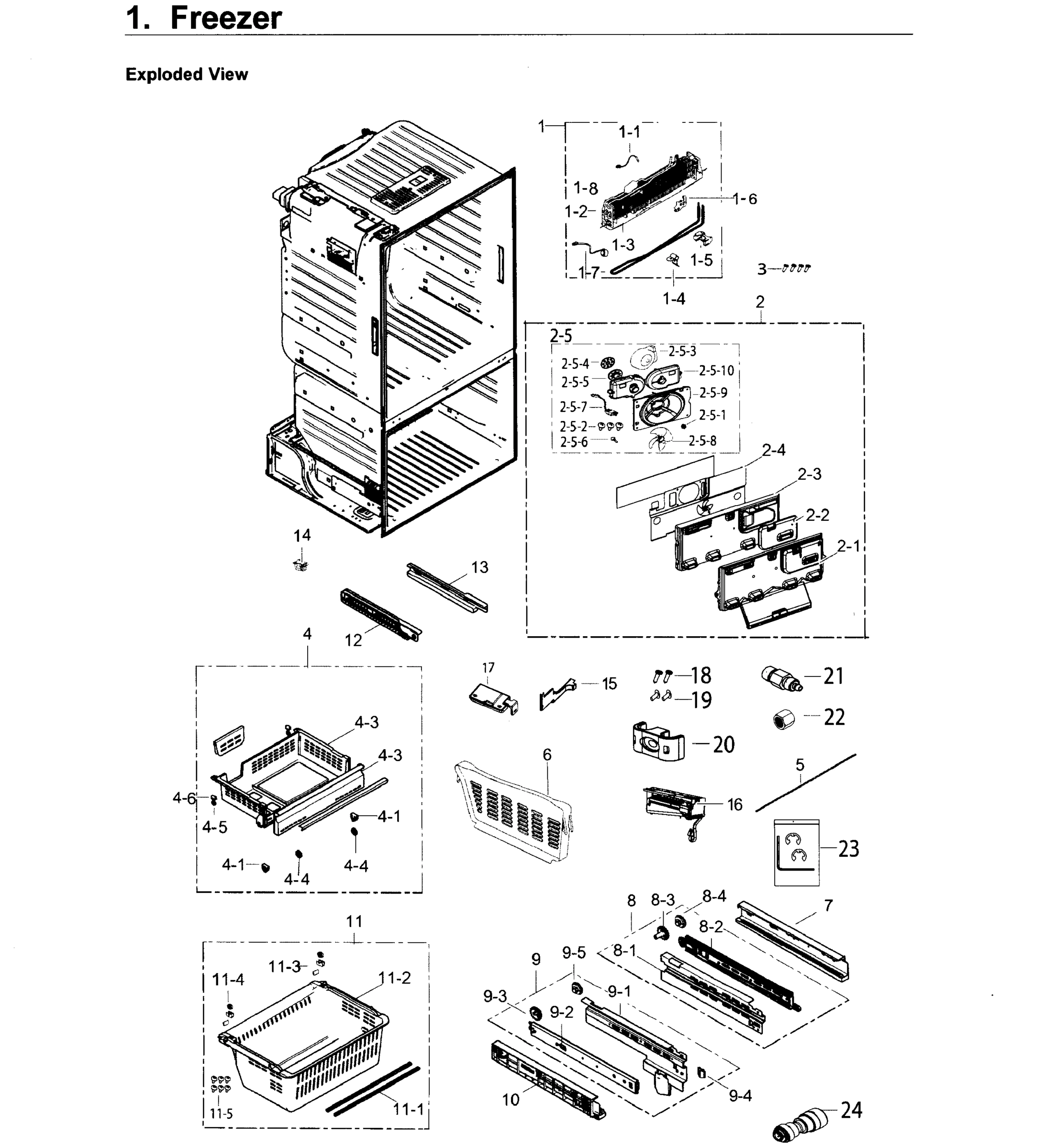FREEZER / ICEMAKER