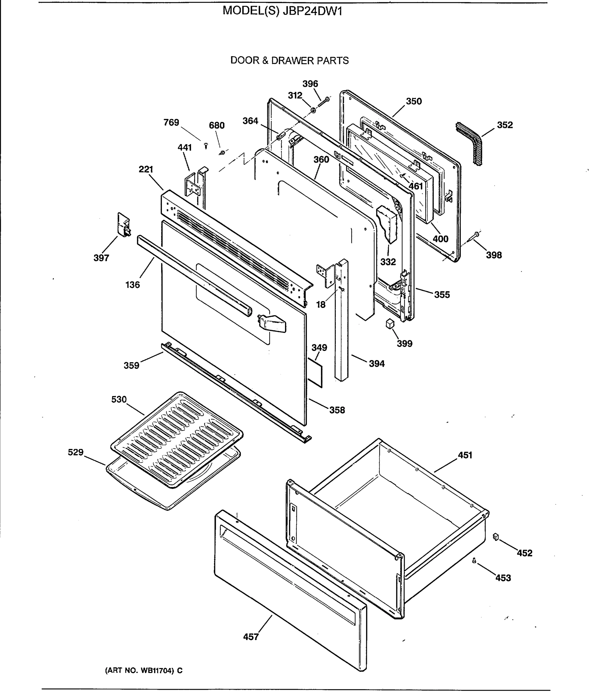 DOOR & DRAWER PARTS