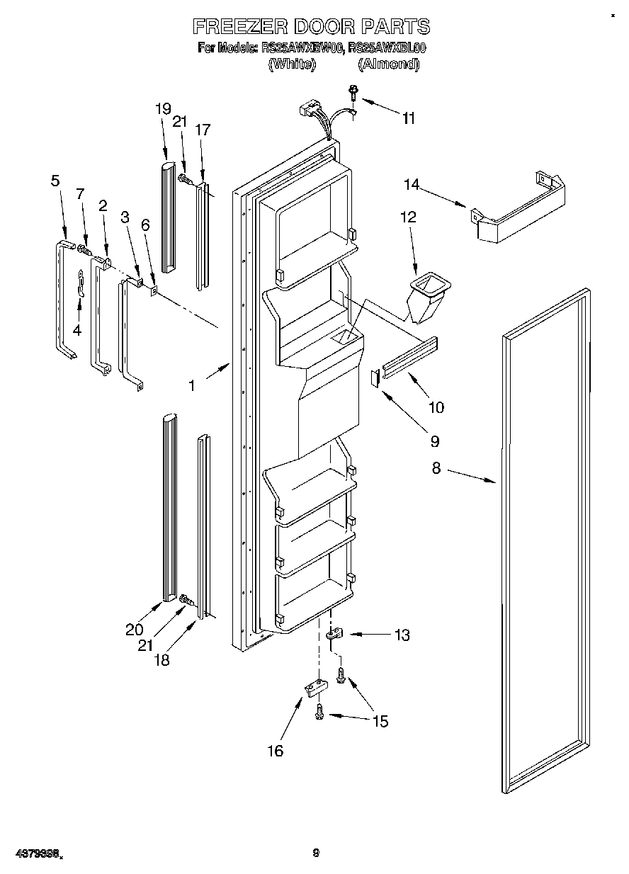 07 - FREEZER DOOR