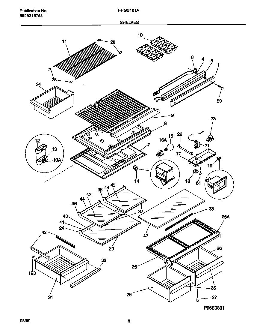 06 - SHELVES AND SUPPORTS
