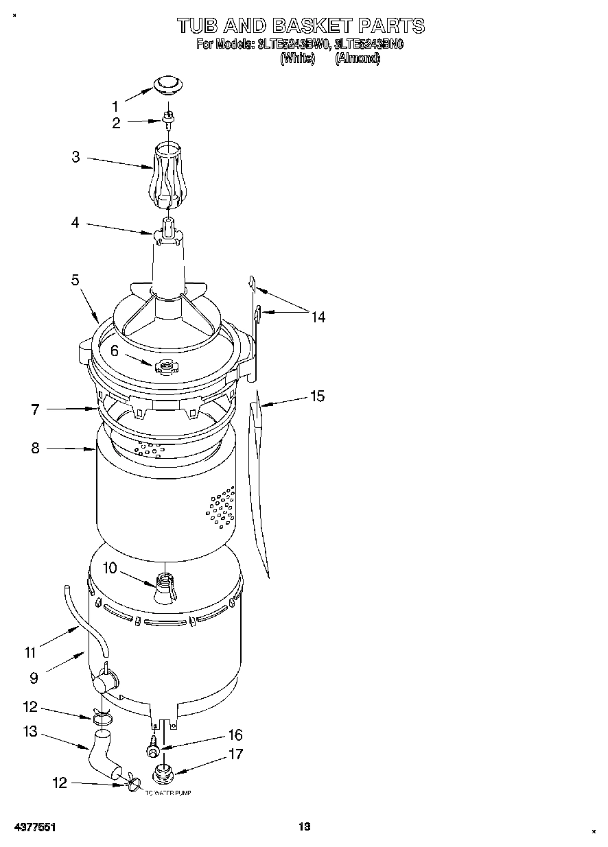 10 - TUB AND BASKET