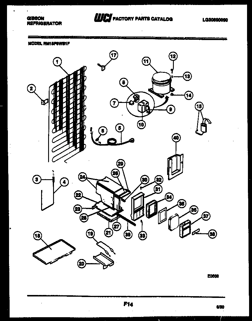 04 - SYSTEM AND AUTOMATIC DEFROST PARTS