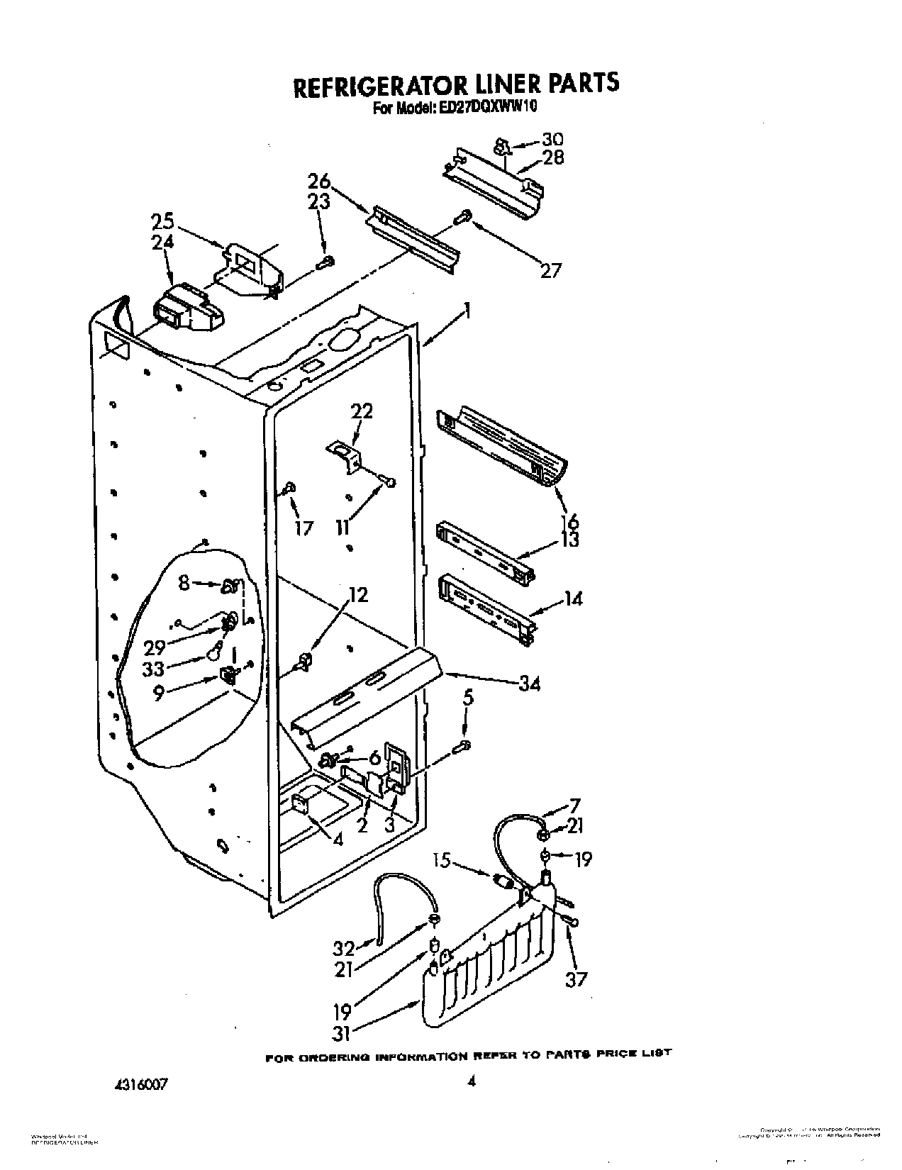 03 - REFRIGERATOR LINER