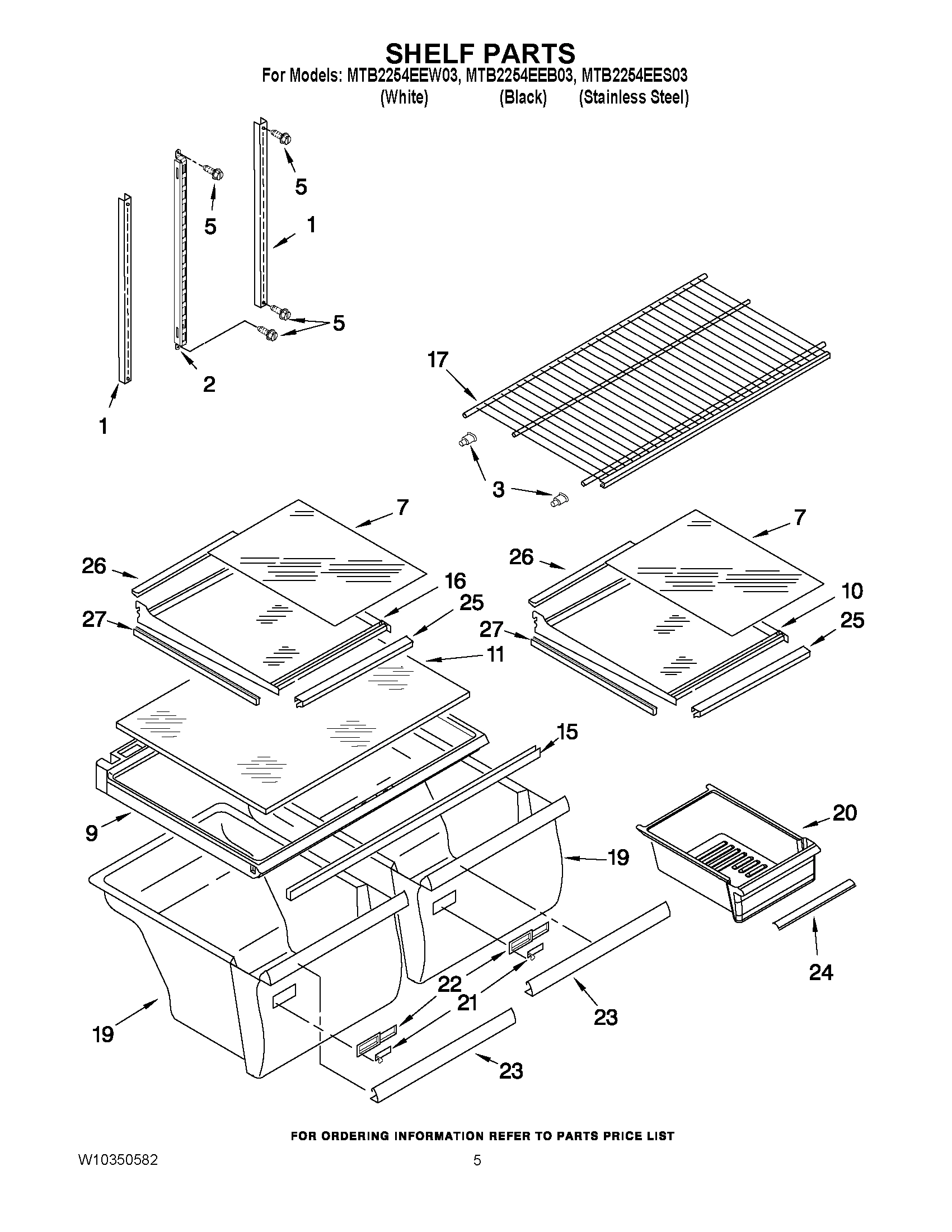 03 - SHELF PARTS
