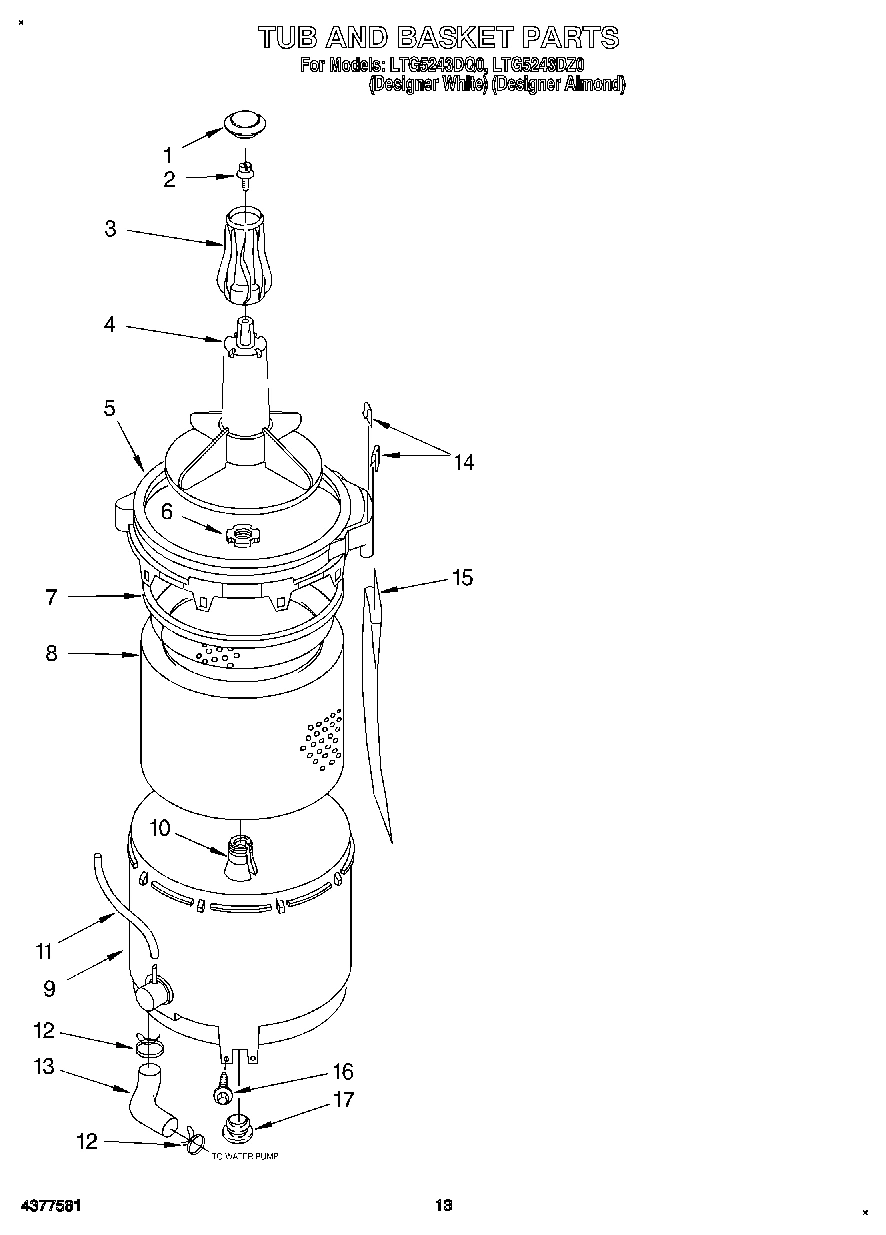 10 - TUB AND BASKET