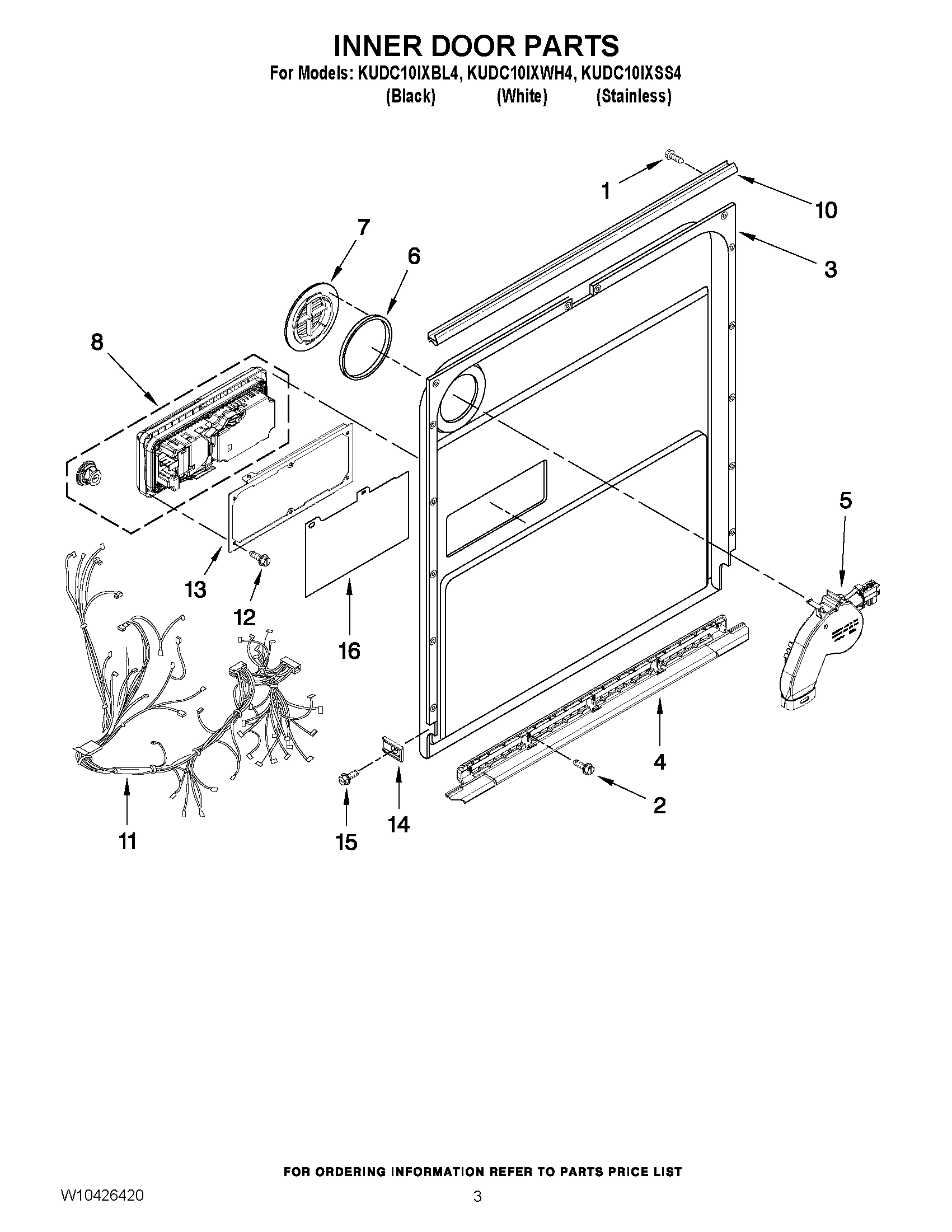 03 - INNER DOOR PARTS