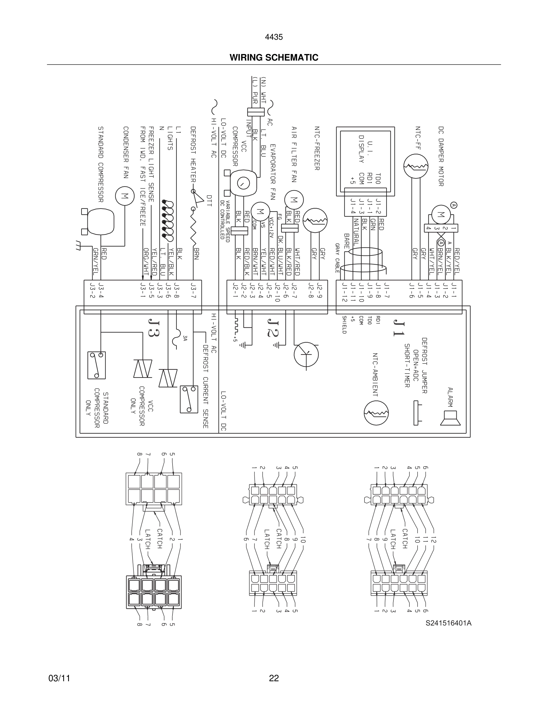 22 - WIRING SCHEMATIC