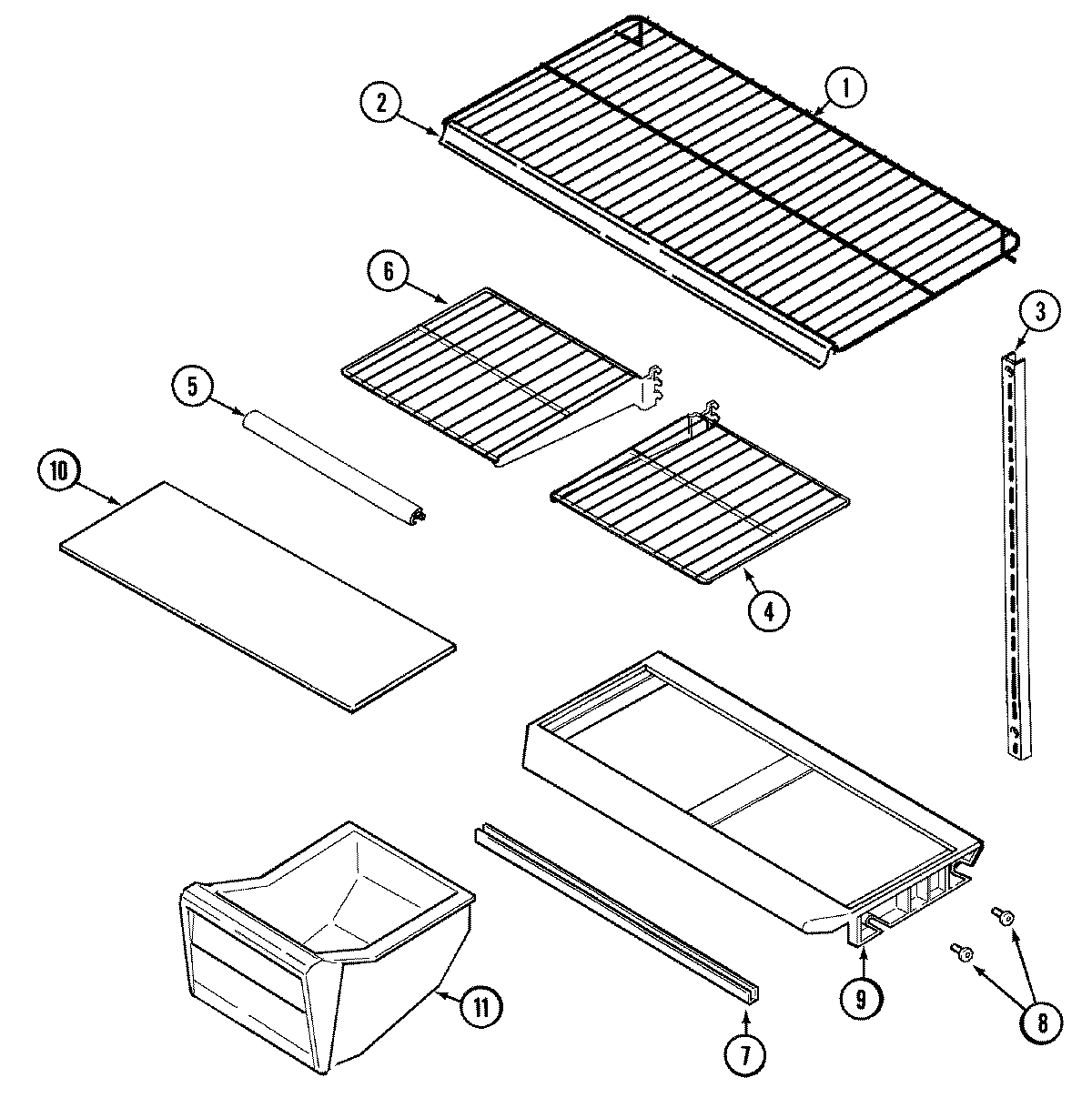 08 - SHELVES & ACCESSORIES