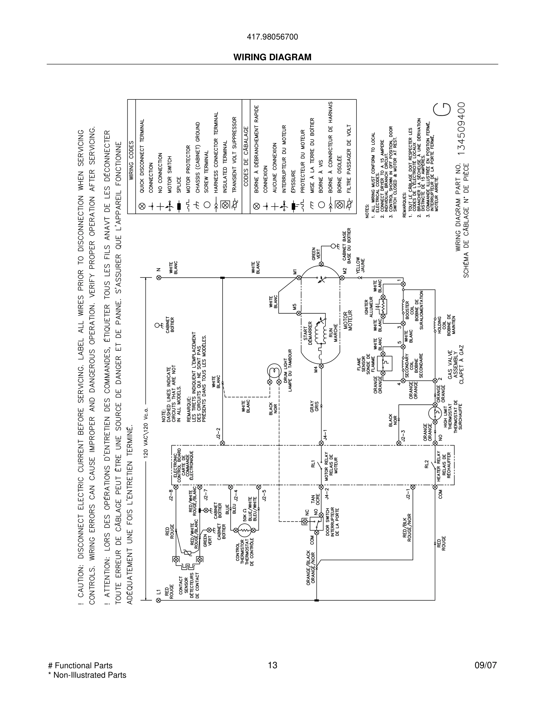 13 - WIRING DIAGRAM