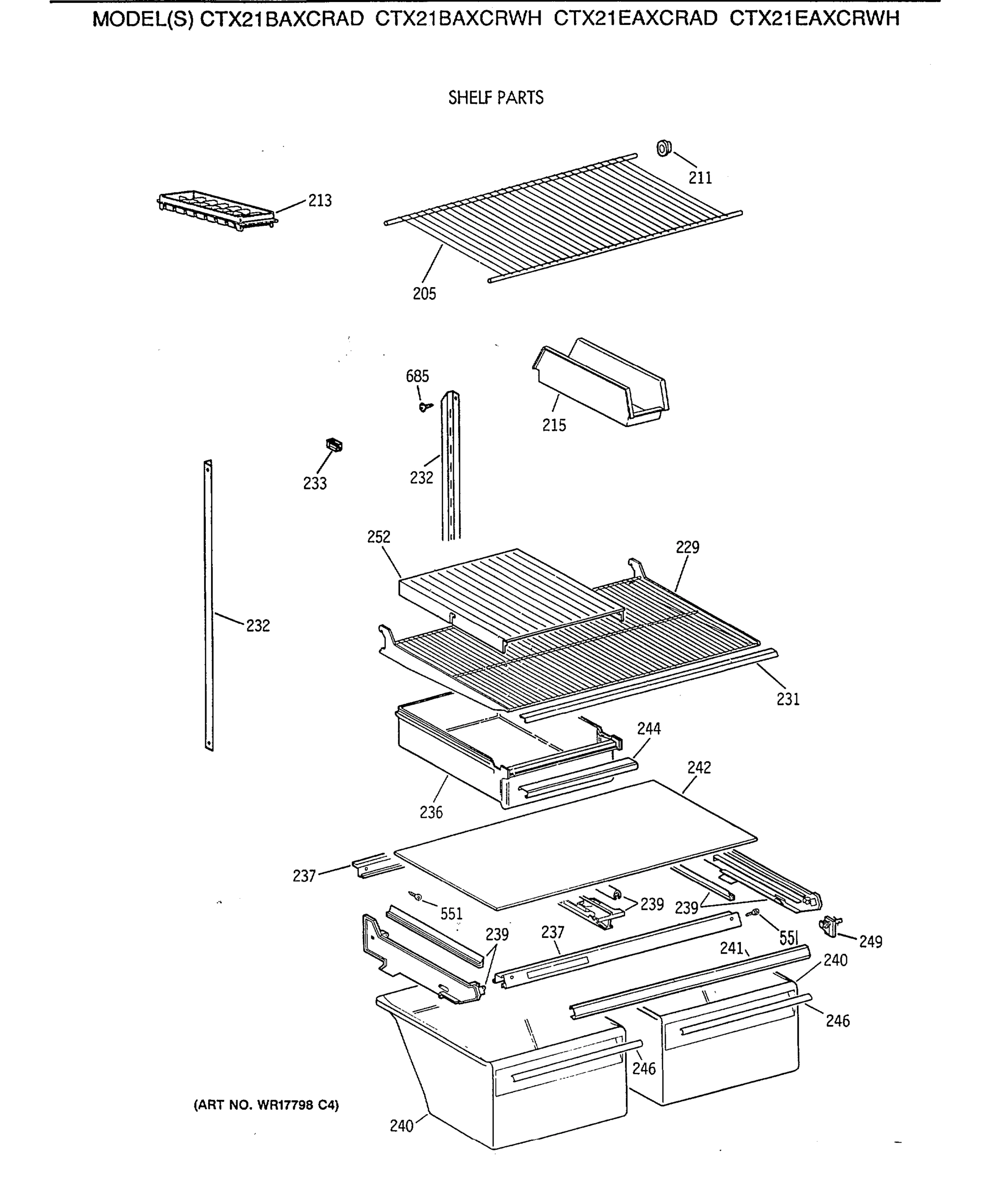 SHELF PARTS
