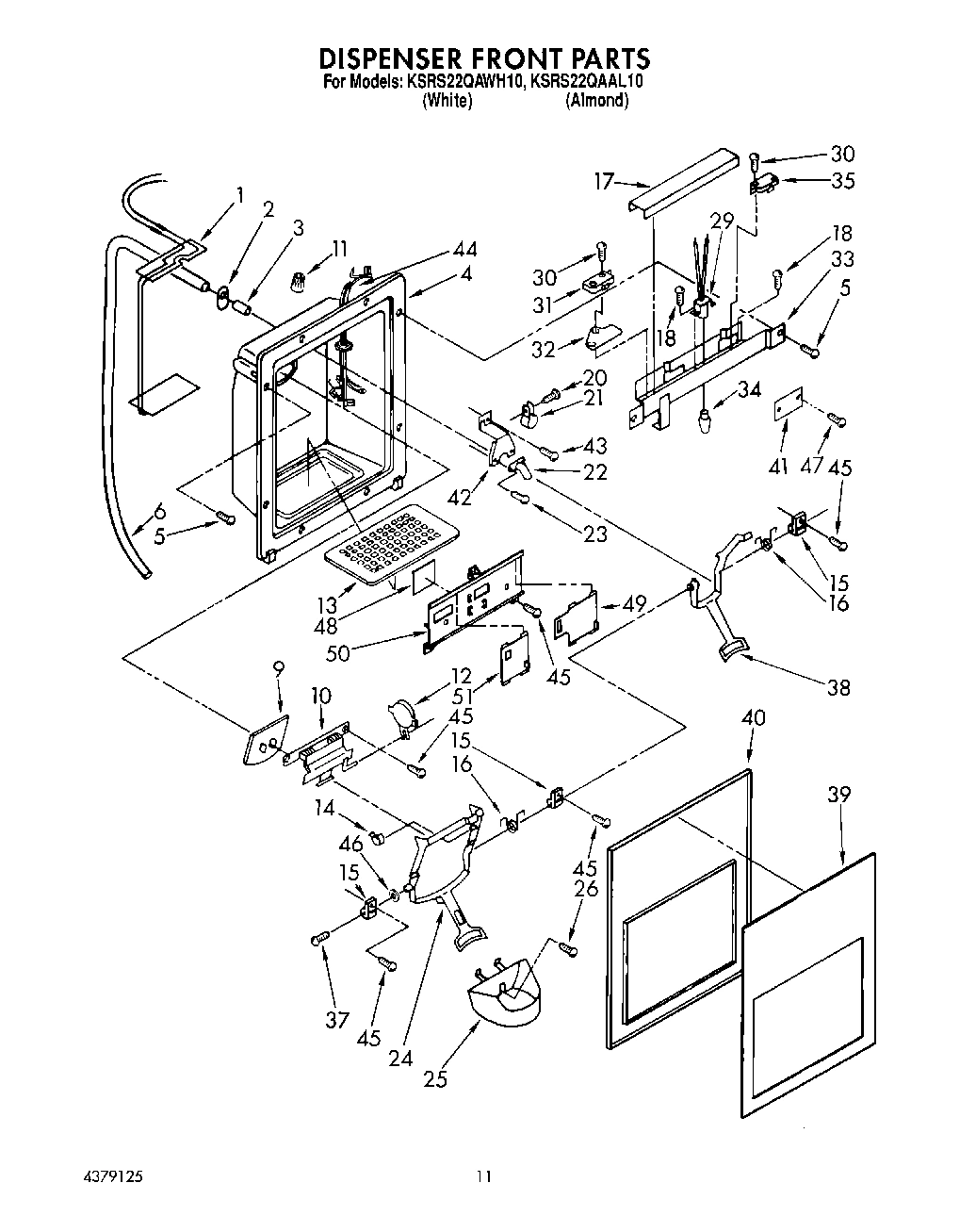 07 - DISPENSER FRONT