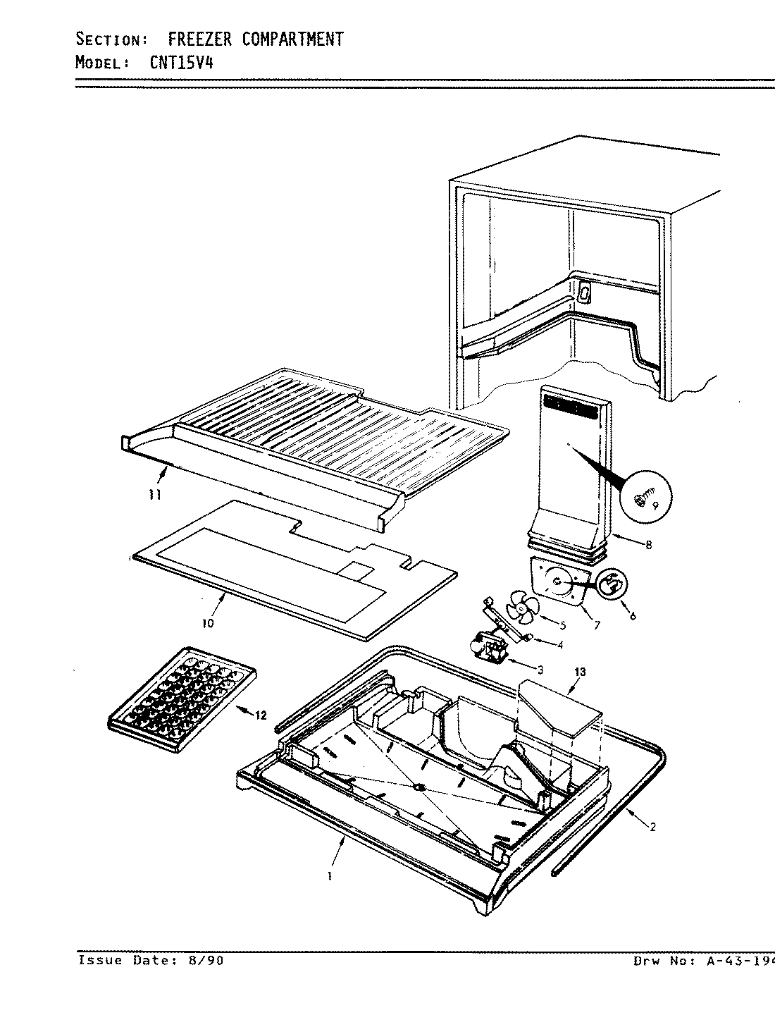 02 - FREEZER COMPARTMENT