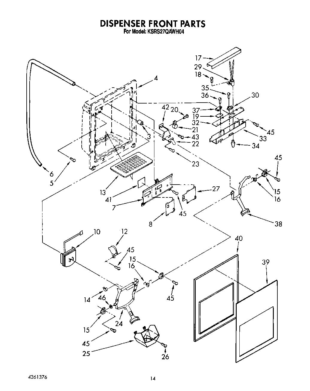 09 - DISPENSER FRONT