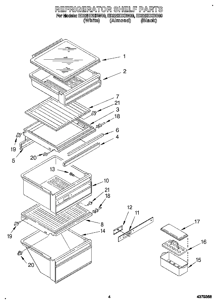 03 - REFRIGERATOR SHELF