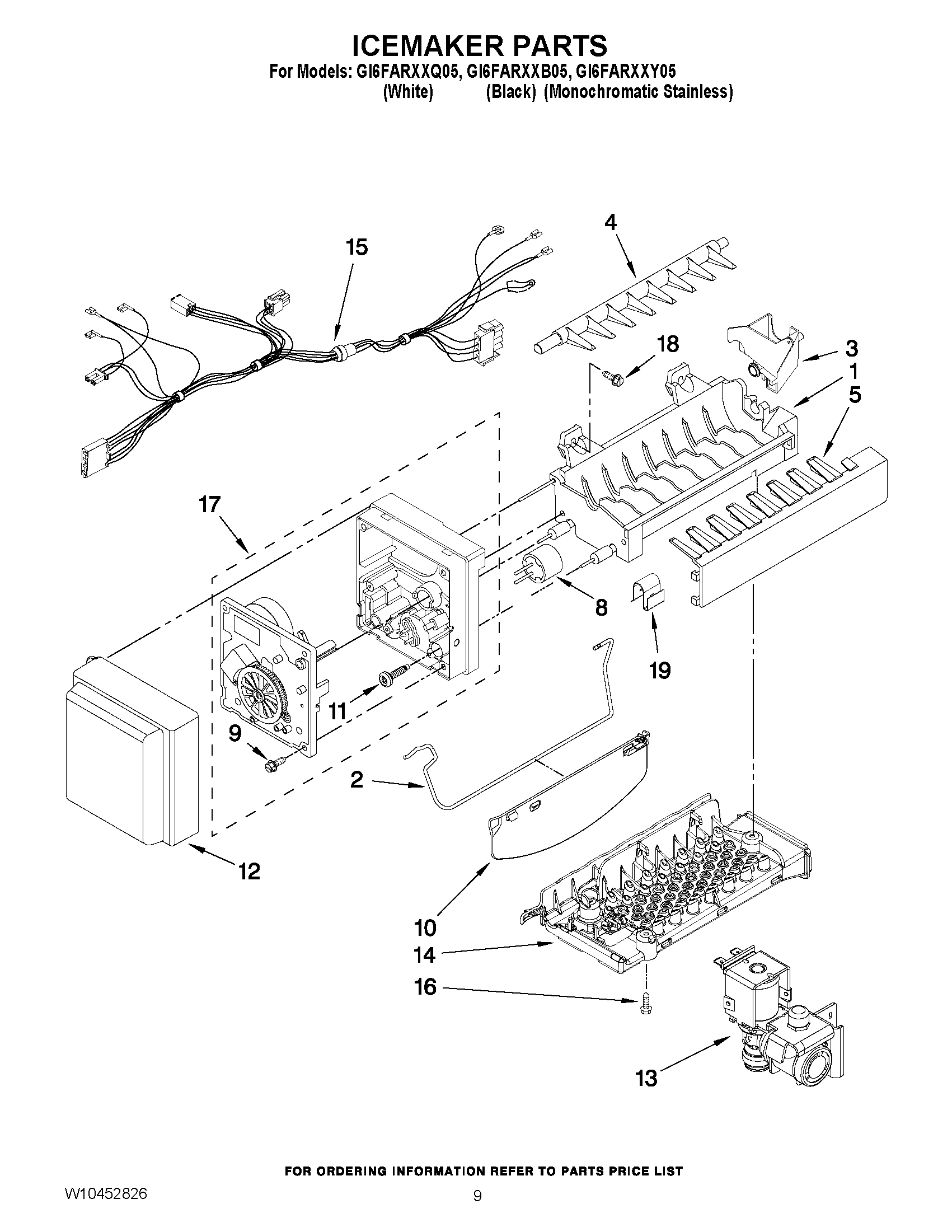05 - ICEMAKER PARTS