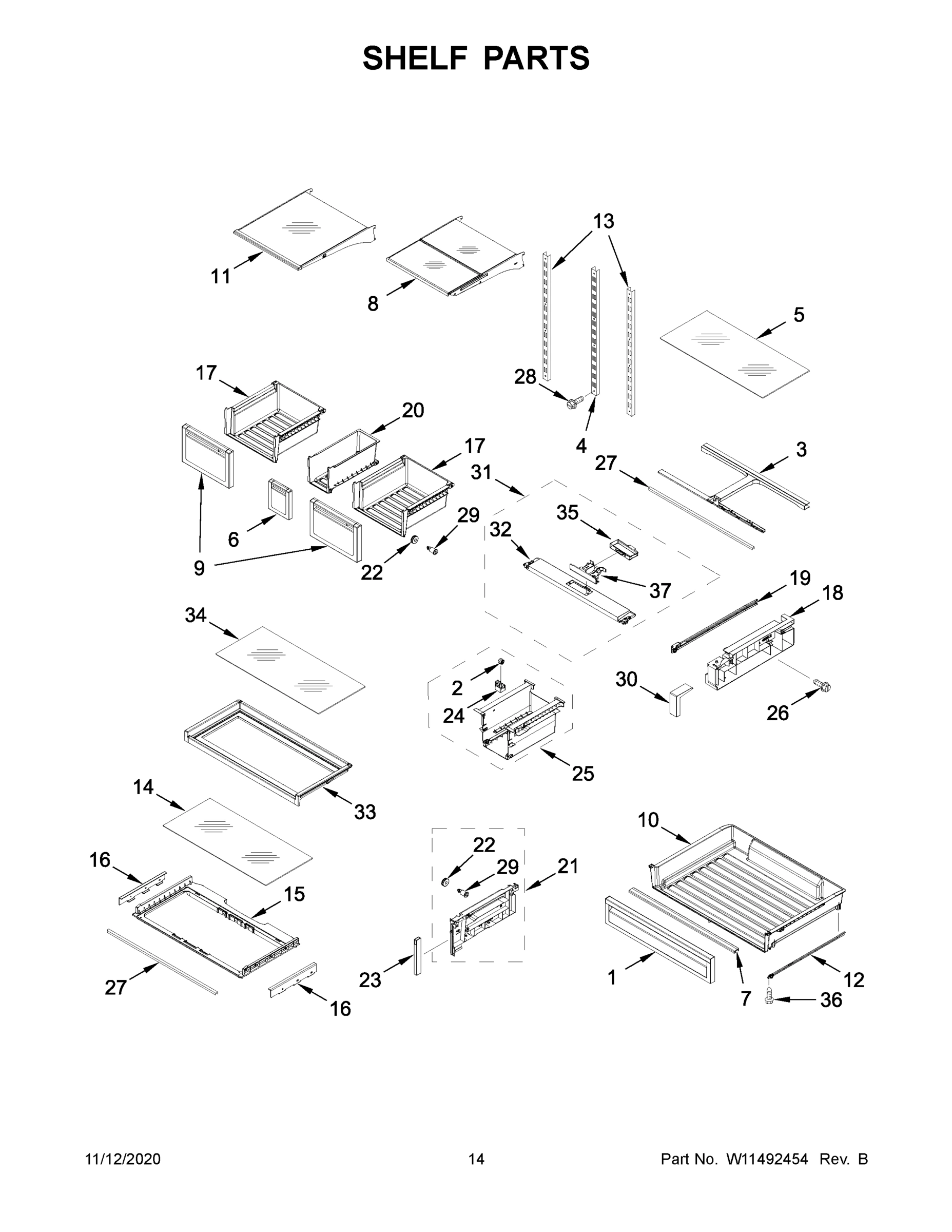 08 - SHELF PARTS