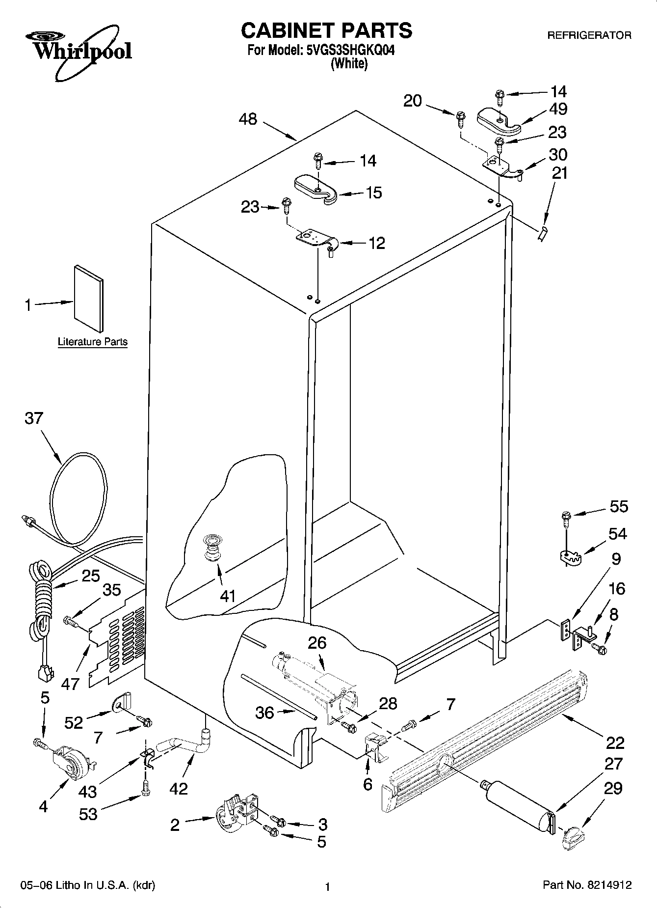 01 - CABINET PARTS