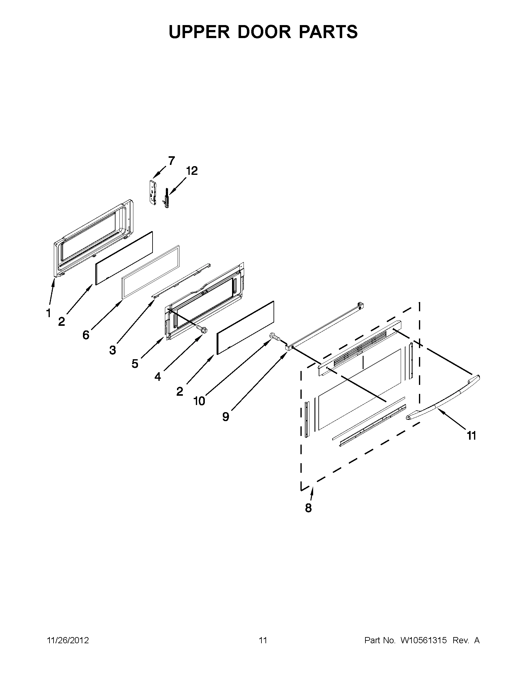 05 - UPPER DOOR PARTS