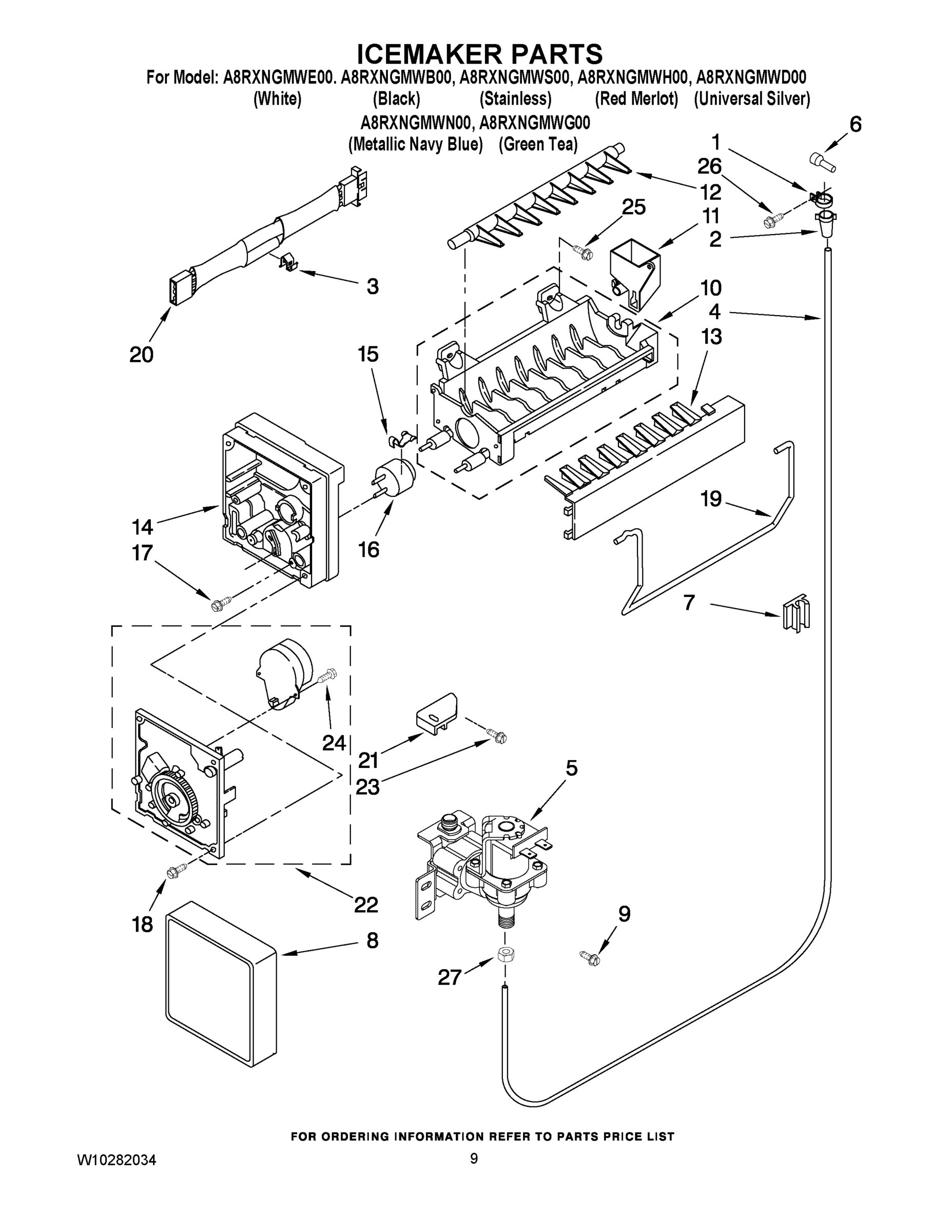 05 - ICEMAKER PARTS