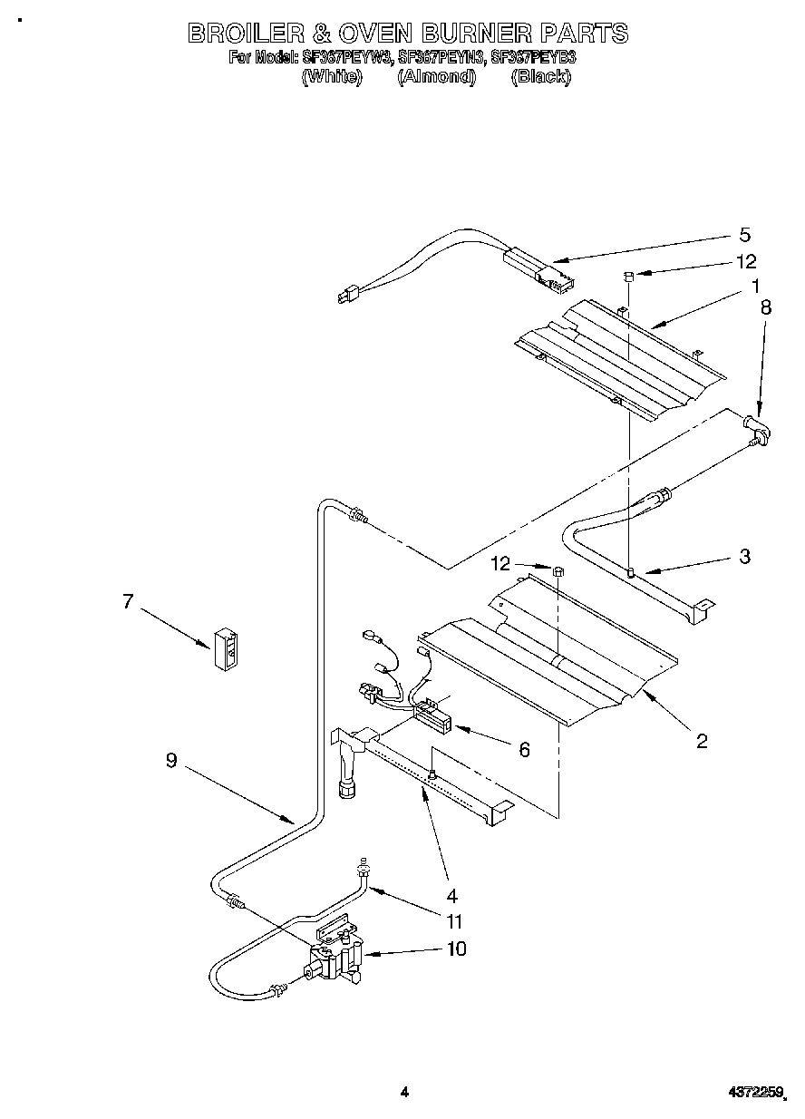 04 - BROILER & OVEN BURNER