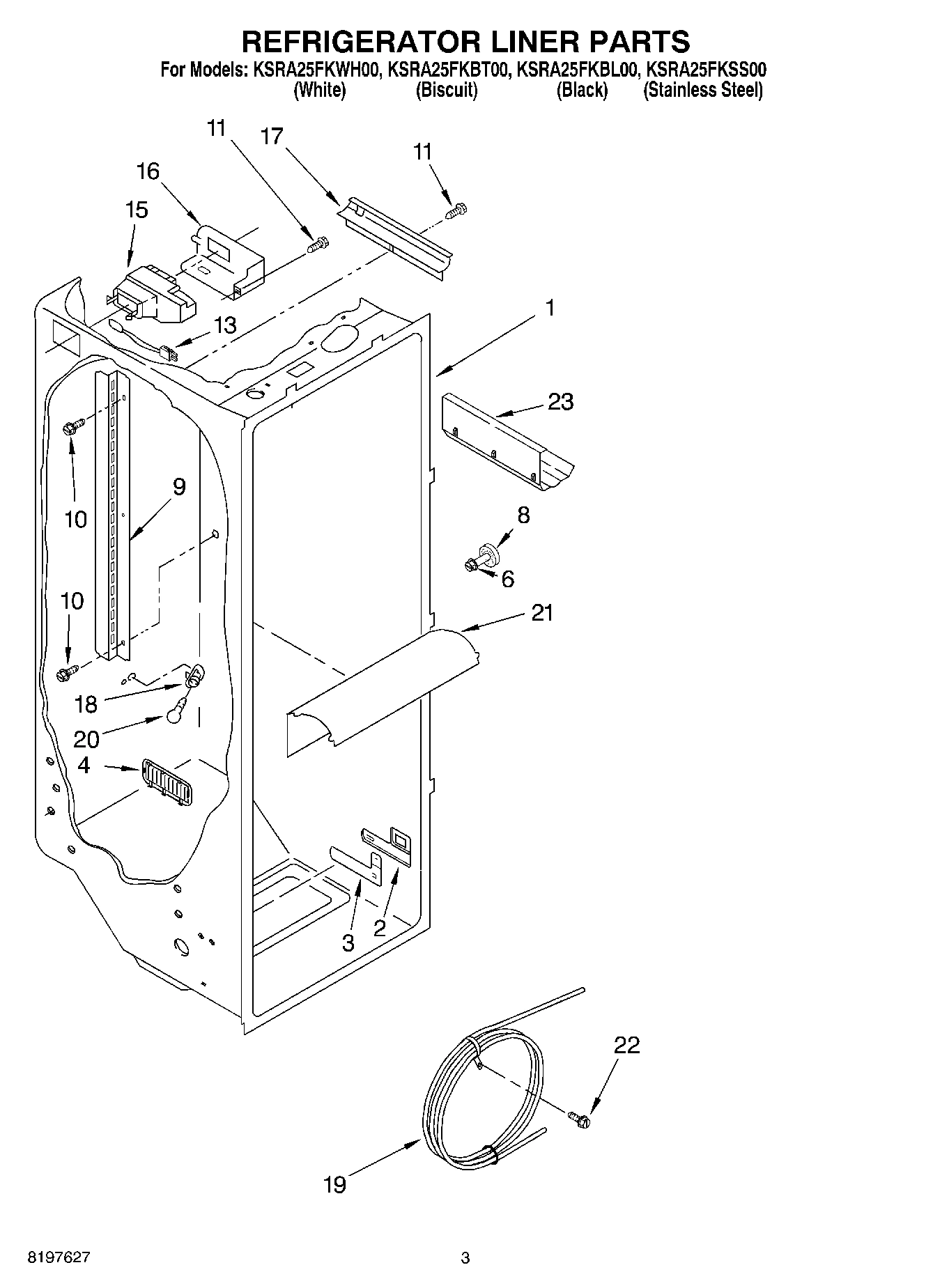 02 - REFRIGERATOR LINER