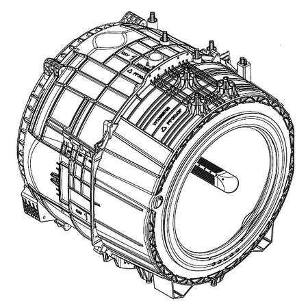 W11378552 Whirlpool Outer Tub