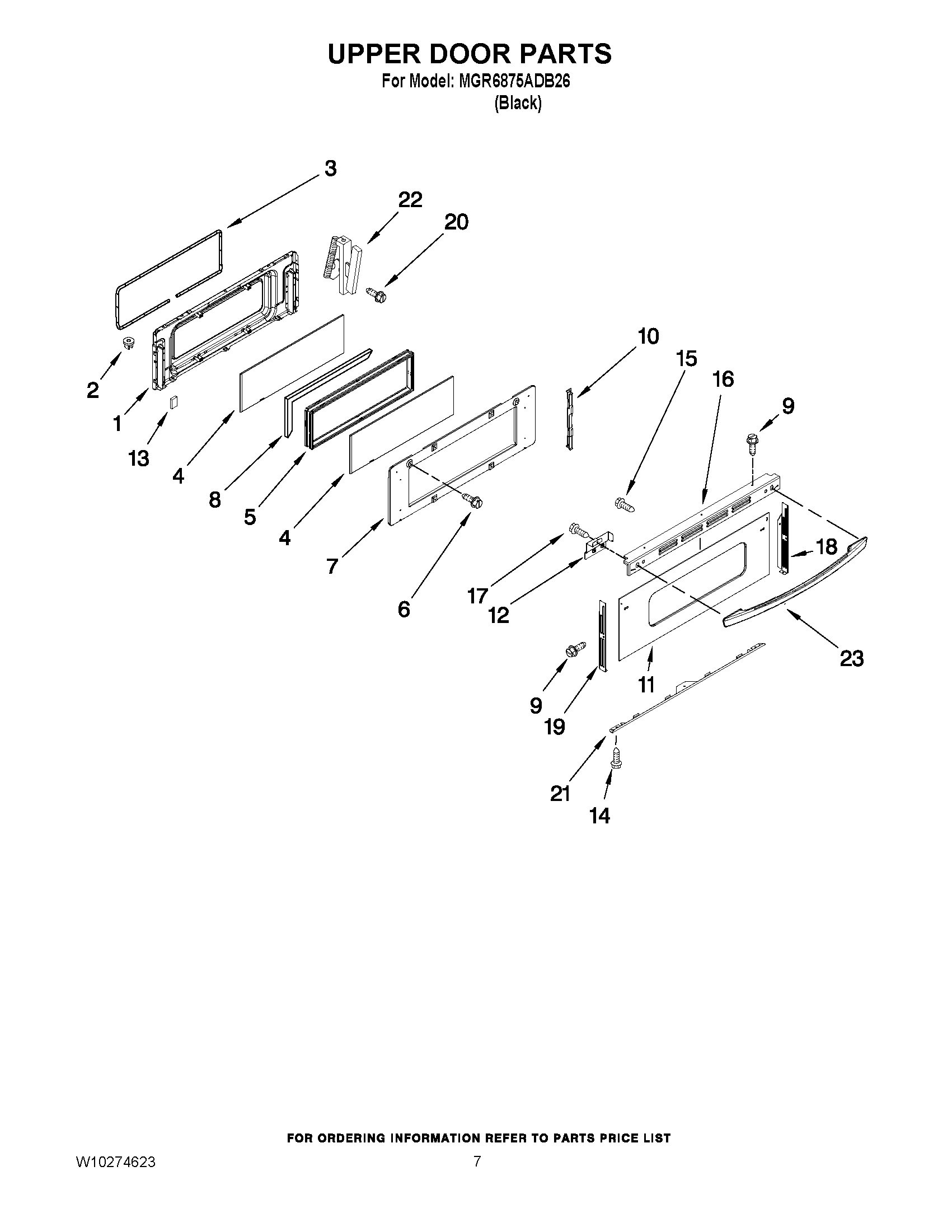 05 - UPPER DOOR PARTS