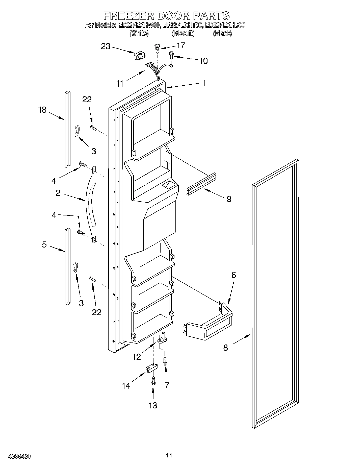 07 - FREEZER DOOR